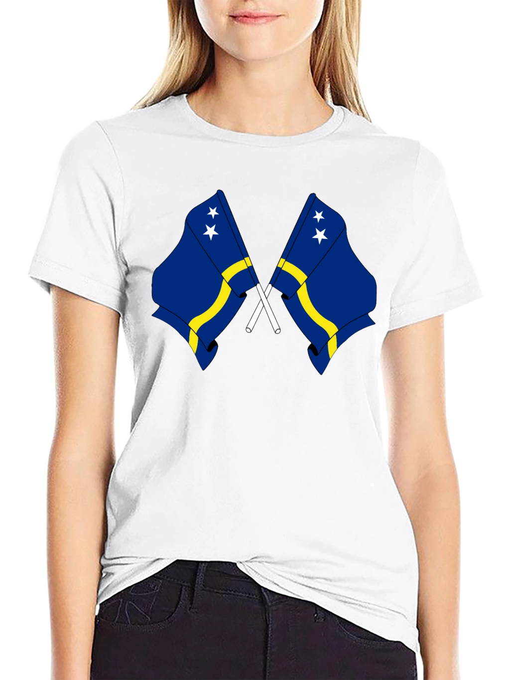 Curacao Flag T-Shirt - Island Pride