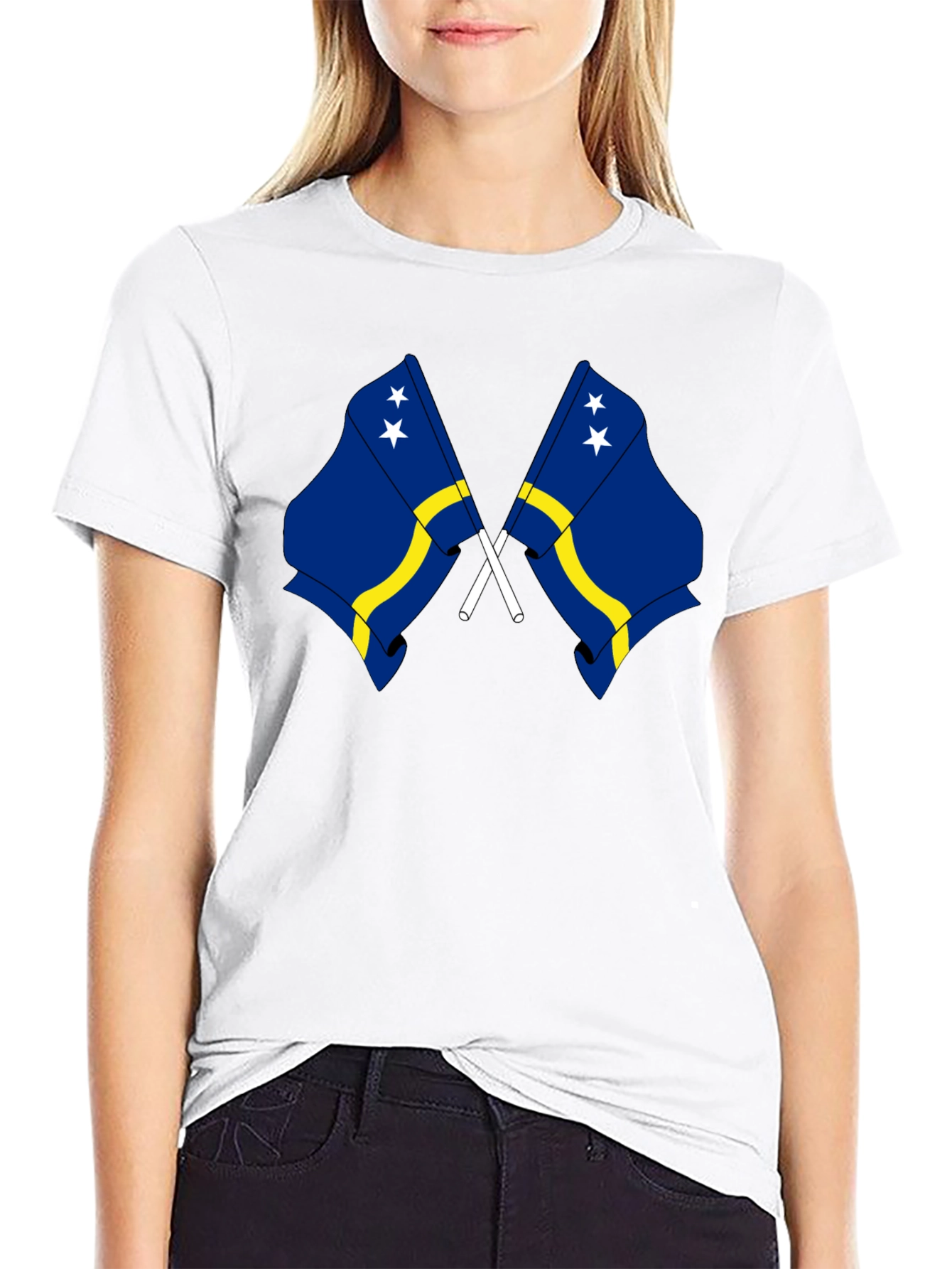 Curacao Flag T-Shirt - Island Pride