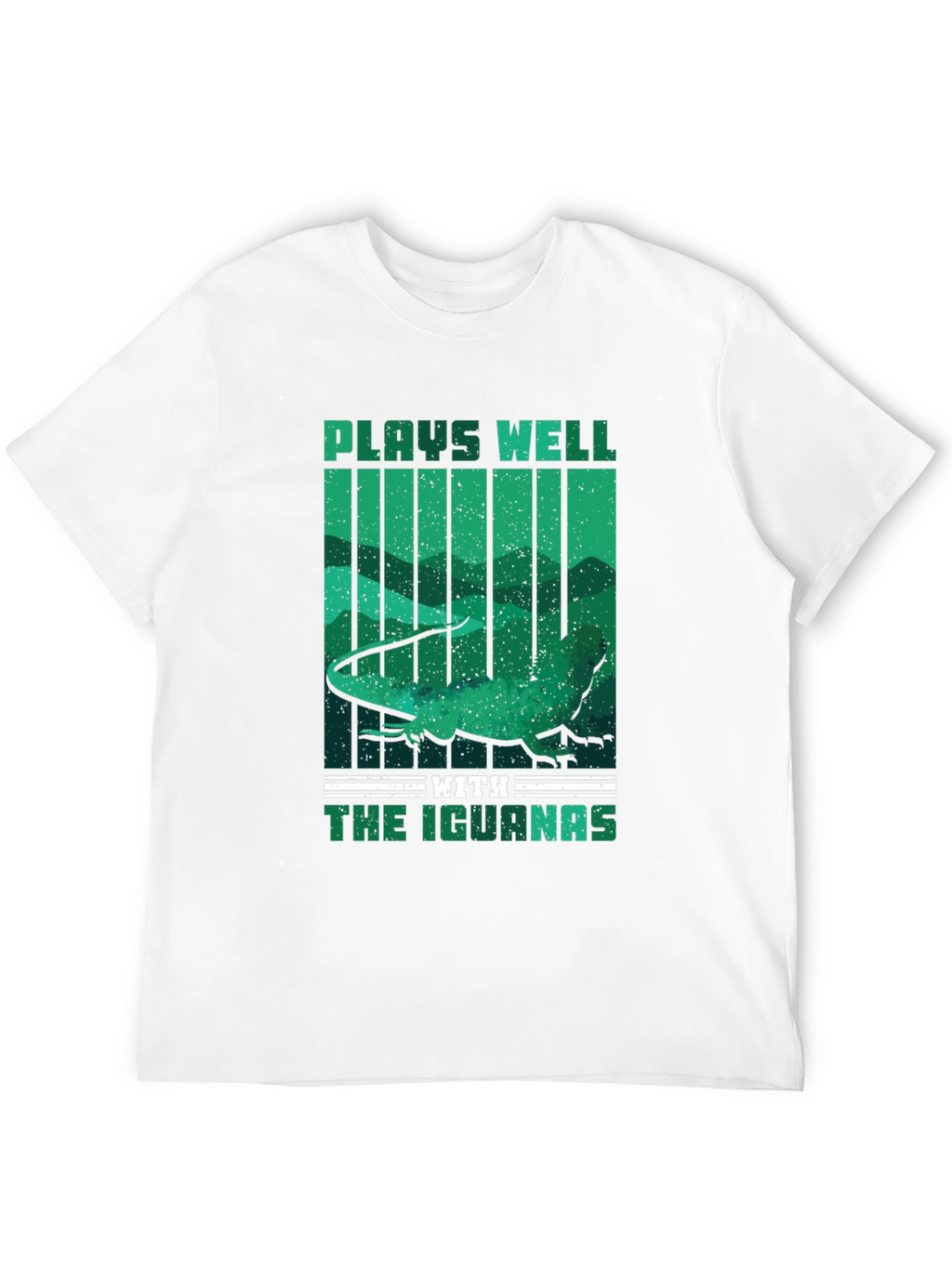Plays Well With Iguanas T-Shirt
