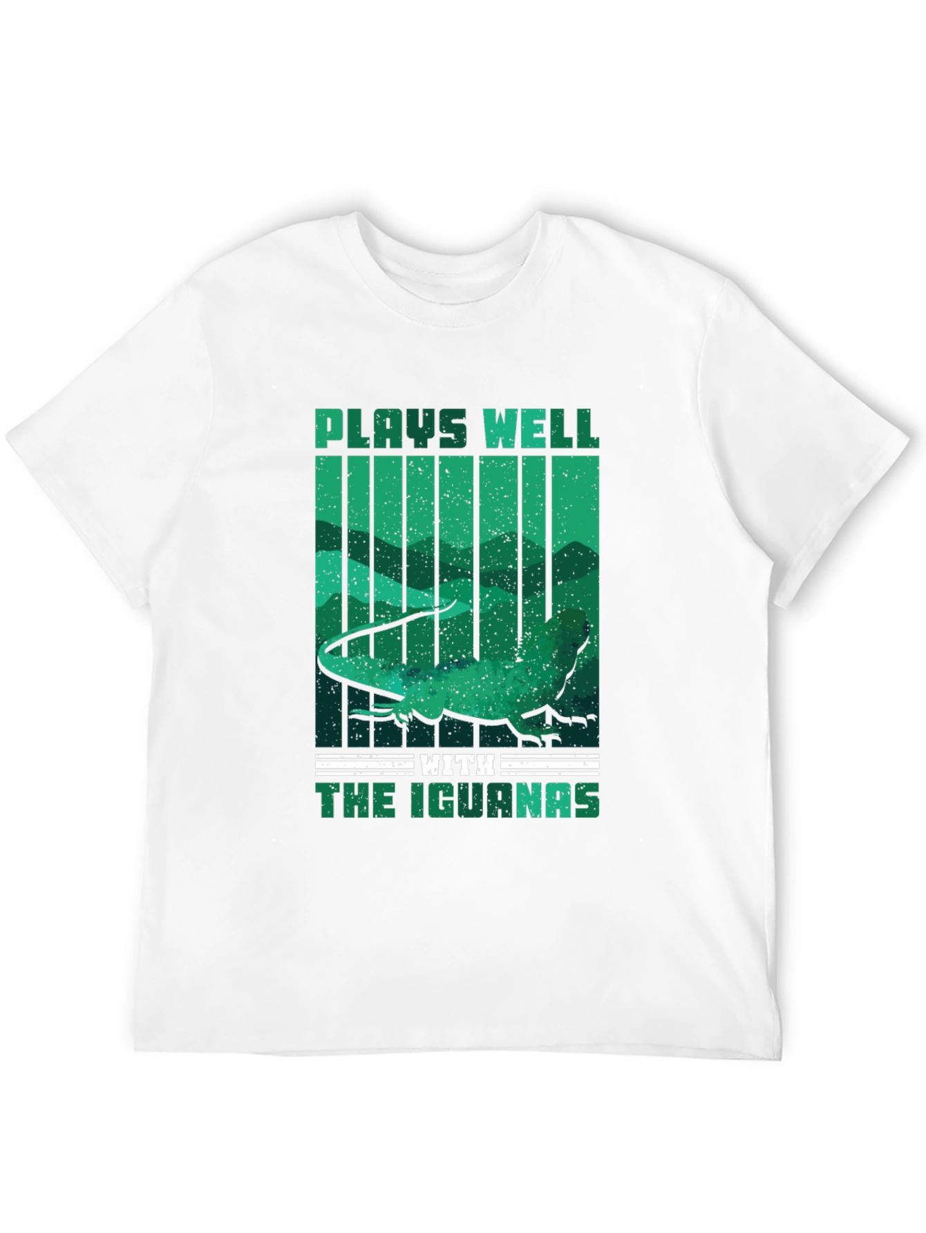 Plays Well With Iguanas T-Shirt