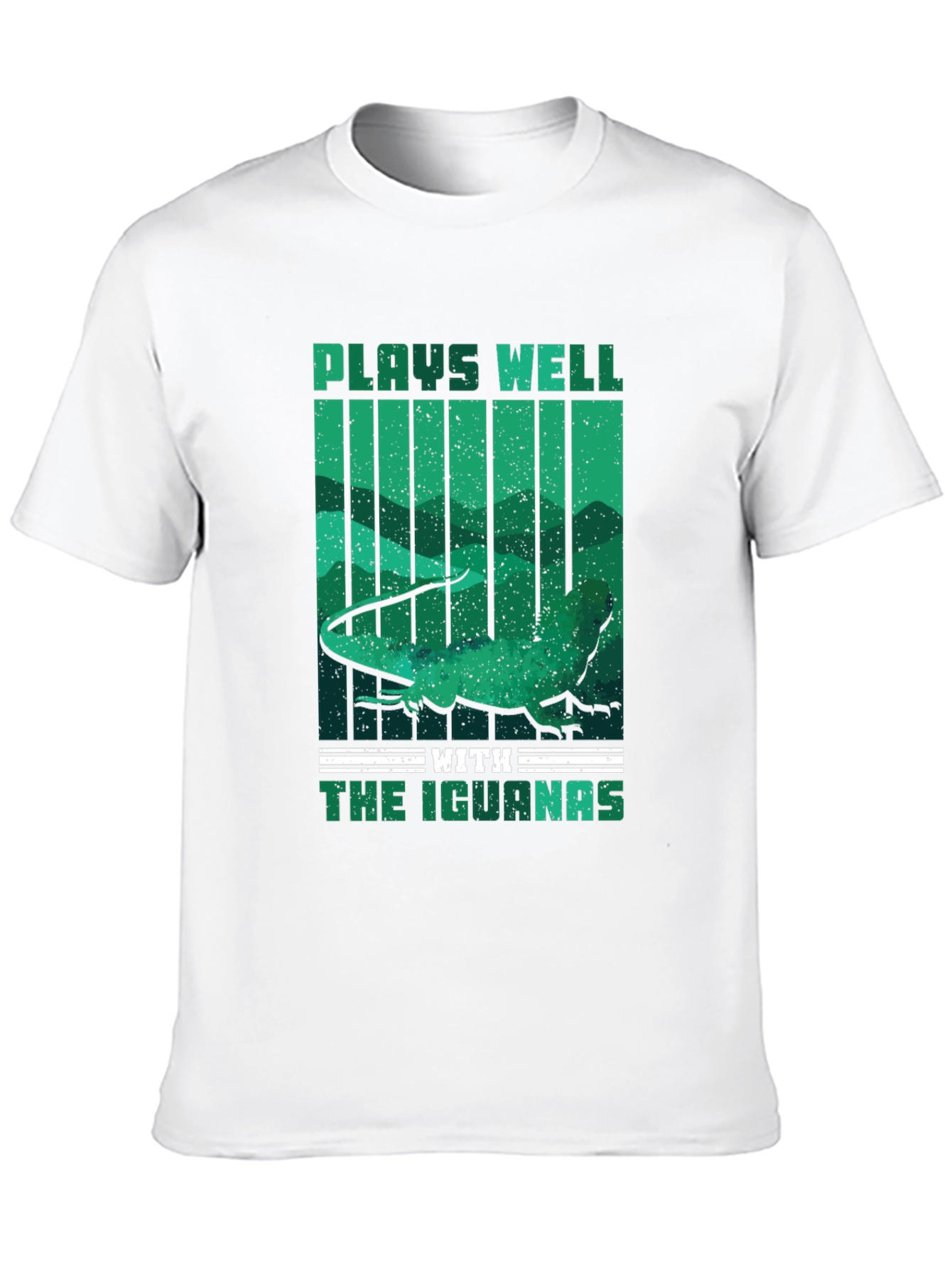 Plays Well With Iguanas T-Shirt
