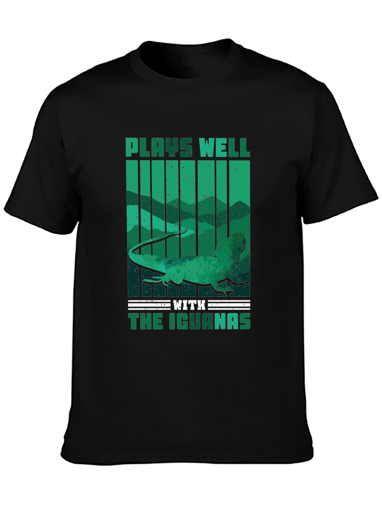 Plays Well With Iguanas T-Shirt