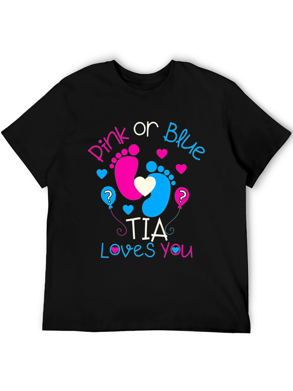 Pink or Blue Gender Reveal T-Shirt