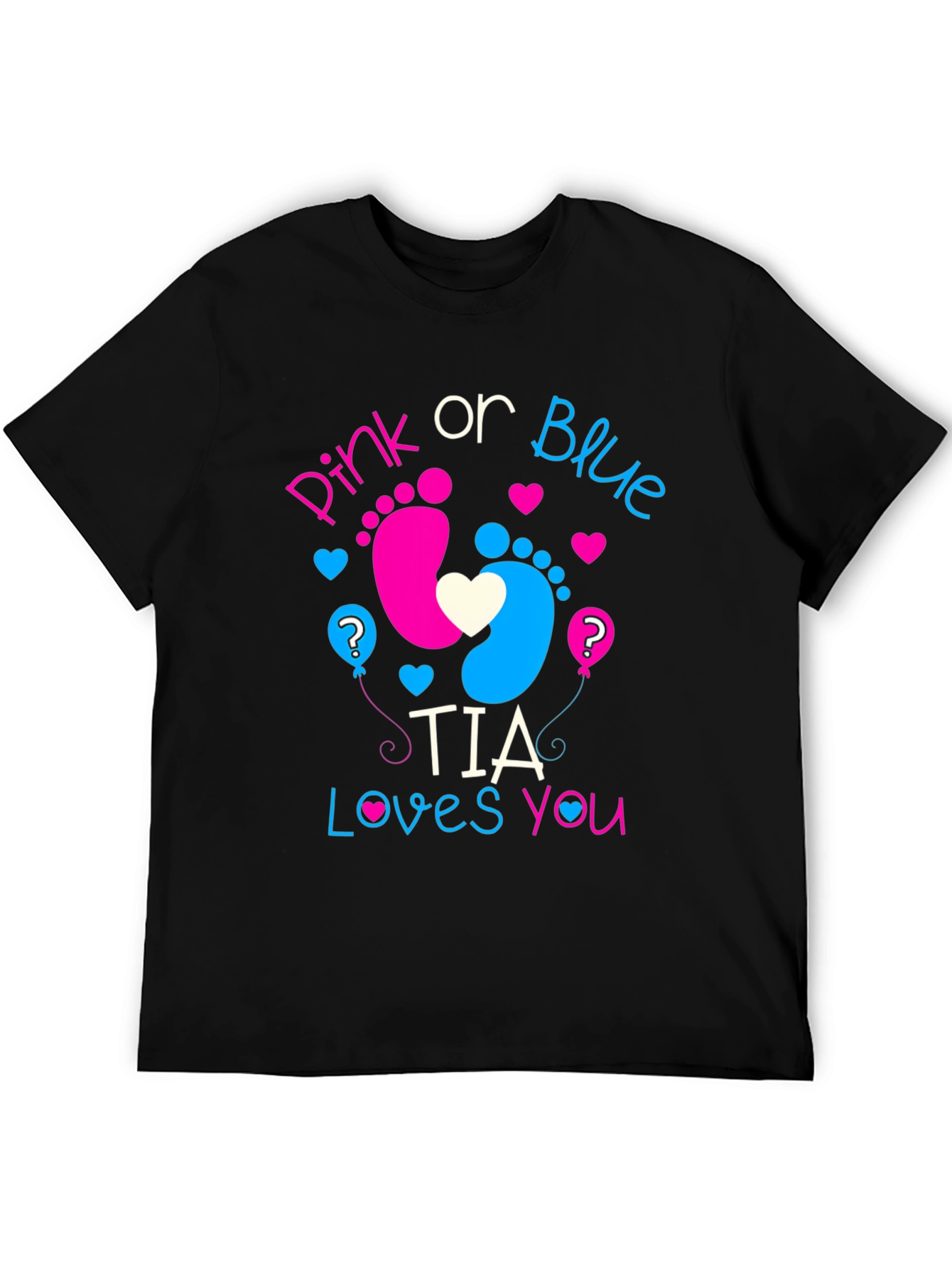 Pink or Blue Gender Reveal T-Shirt