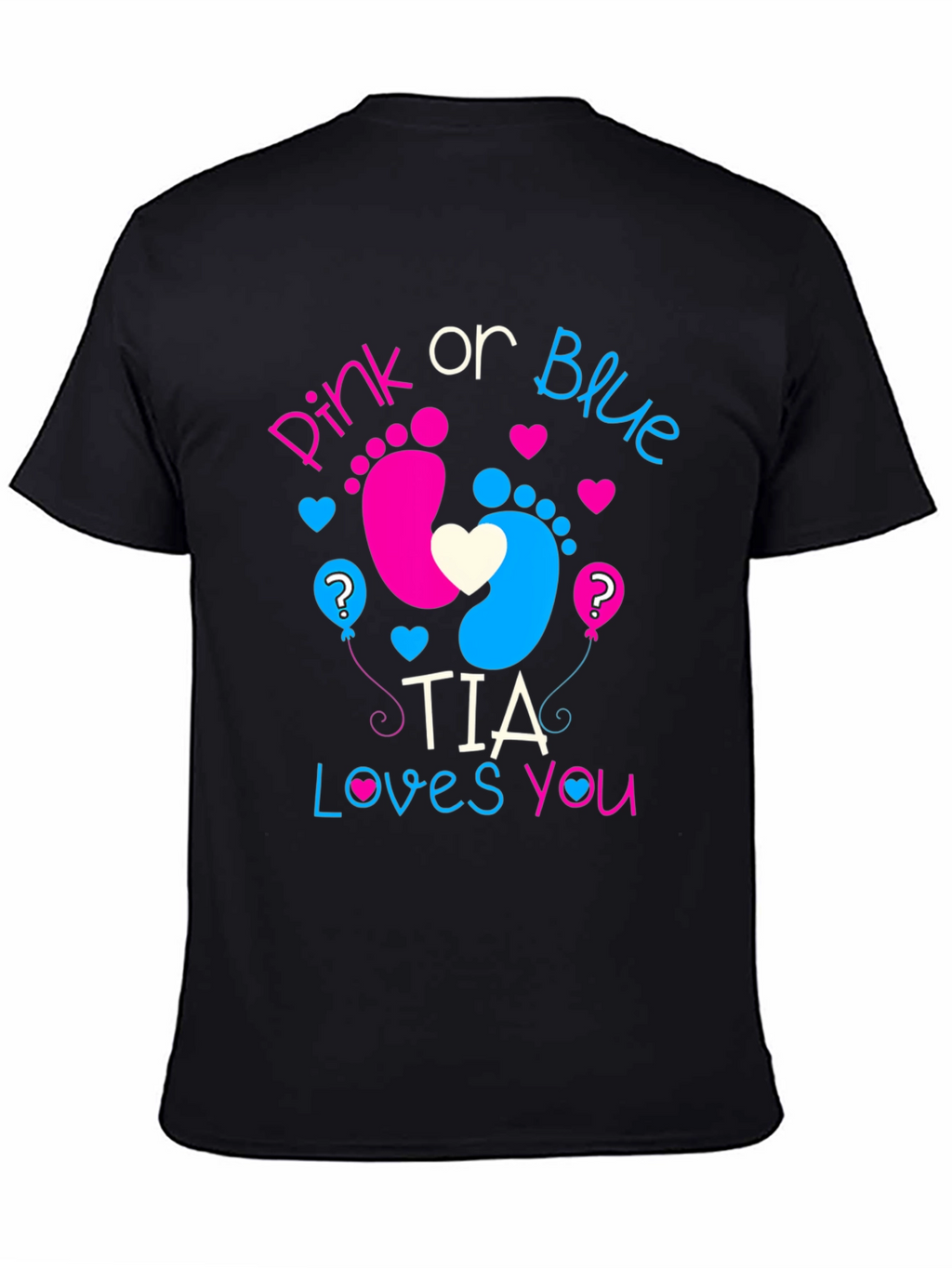 Pink or Blue Gender Reveal T-Shirt