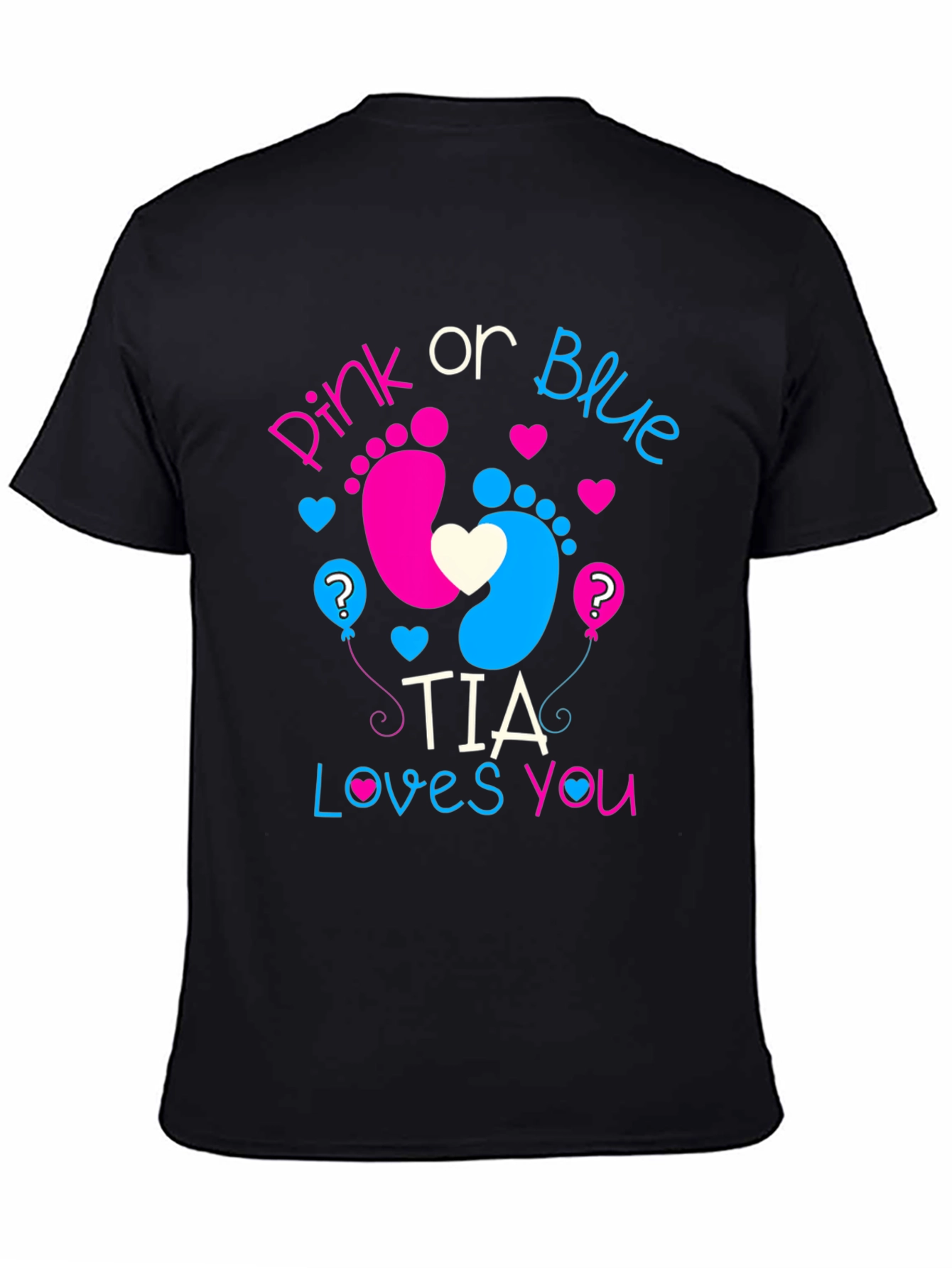 Pink or Blue Gender Reveal T-Shirt