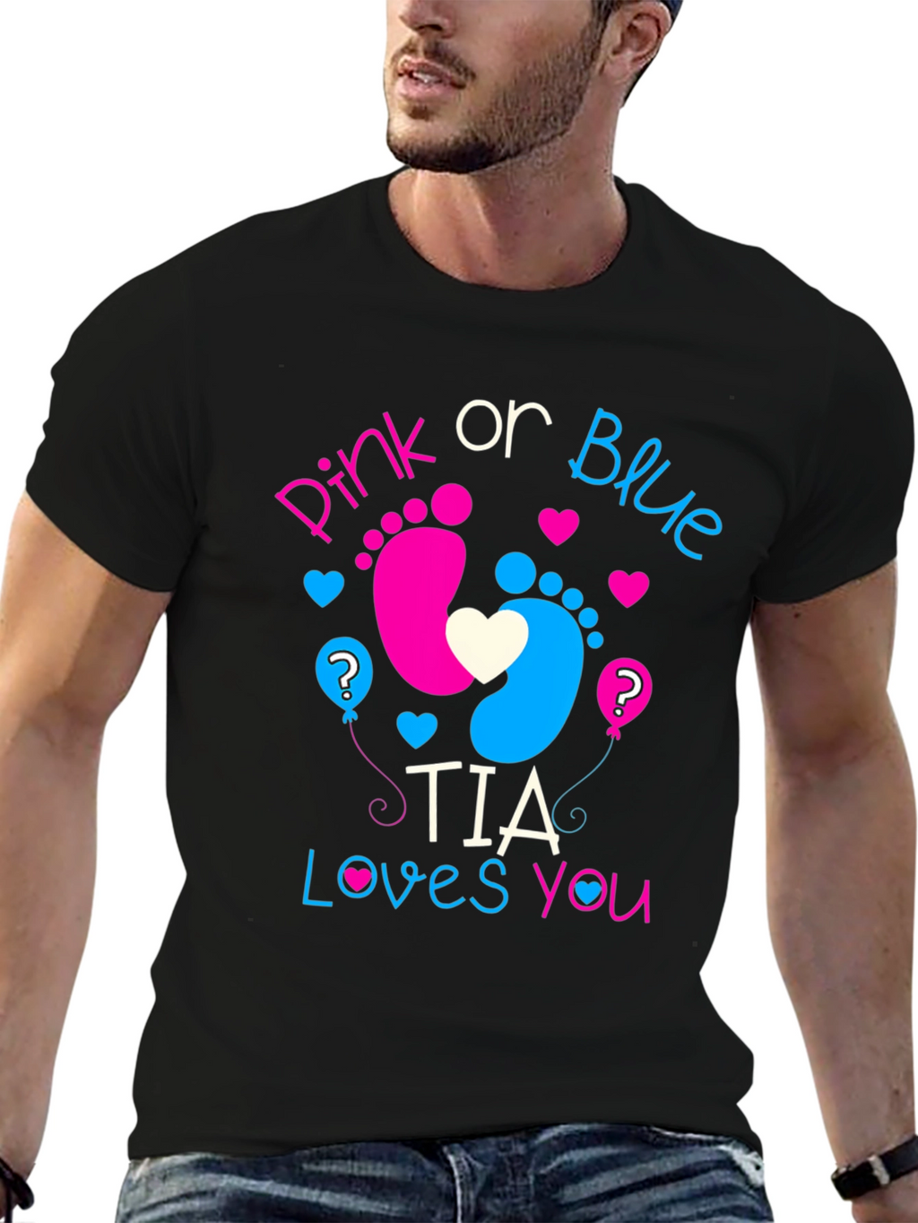 Pink or Blue Gender Reveal T-Shirt