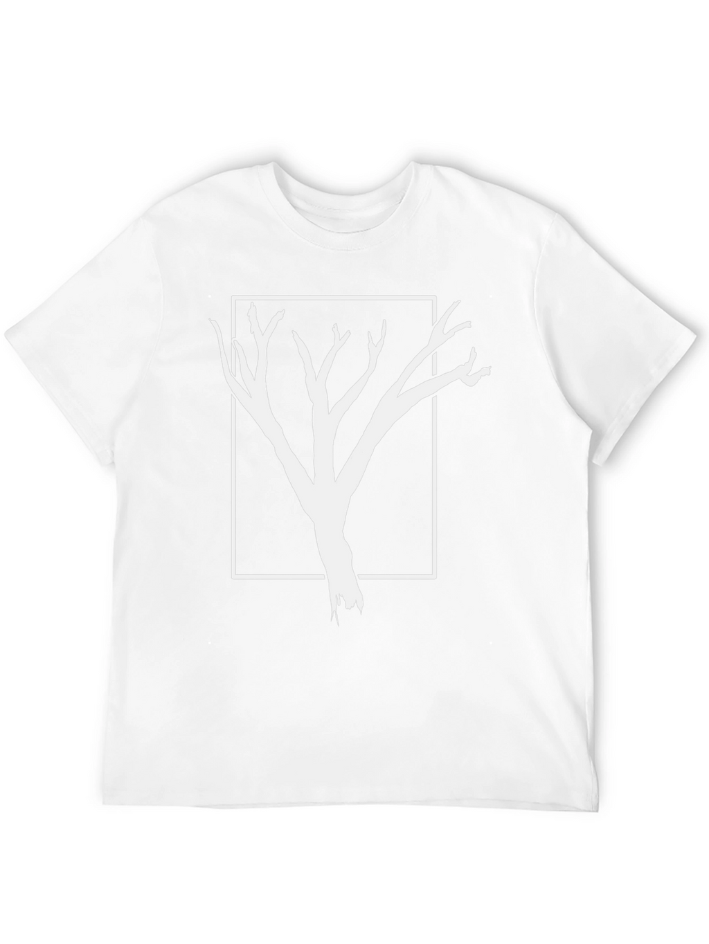 Abstract Tree Graphic Tee - Modern Nature Design
