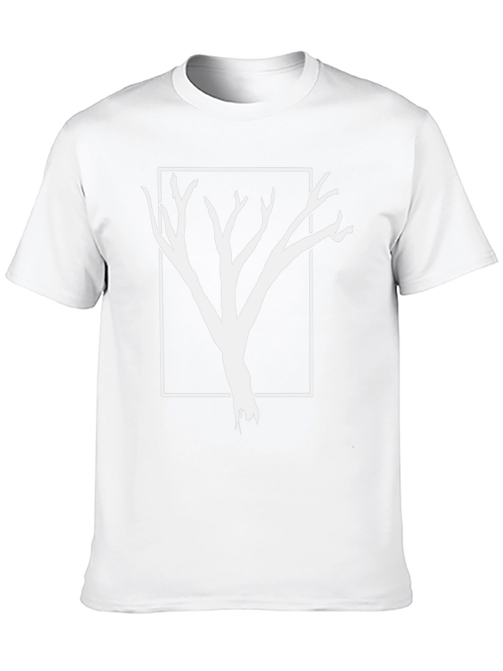 Abstract Tree Graphic Tee - Modern Nature Design