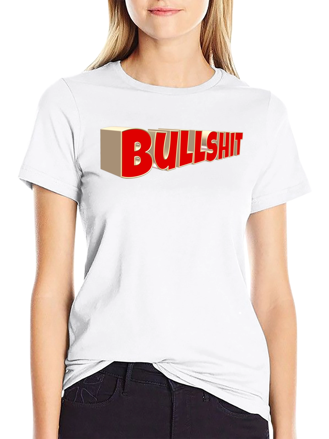 Bullshit Statement Graphic T-Shirt