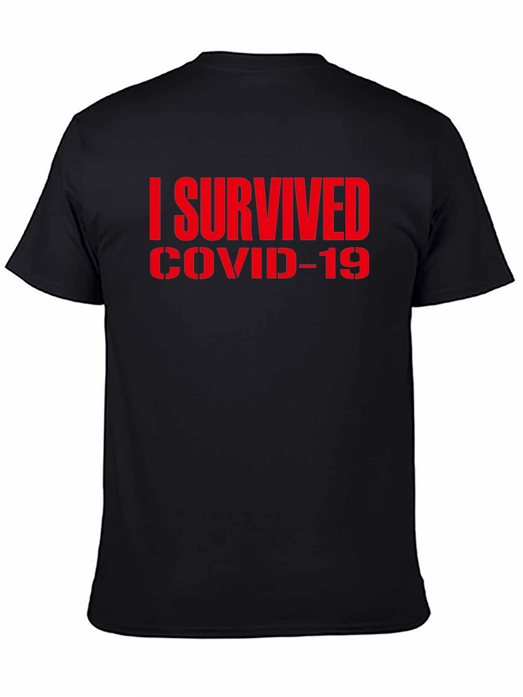 I Survived COVID-19 Black T-Shirt