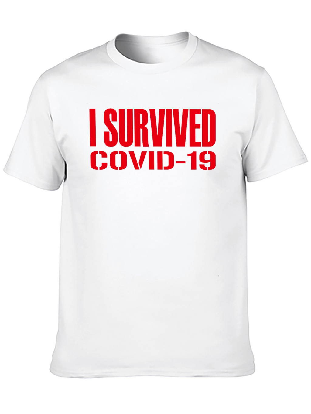 I Survived COVID-19 Black T-Shirt