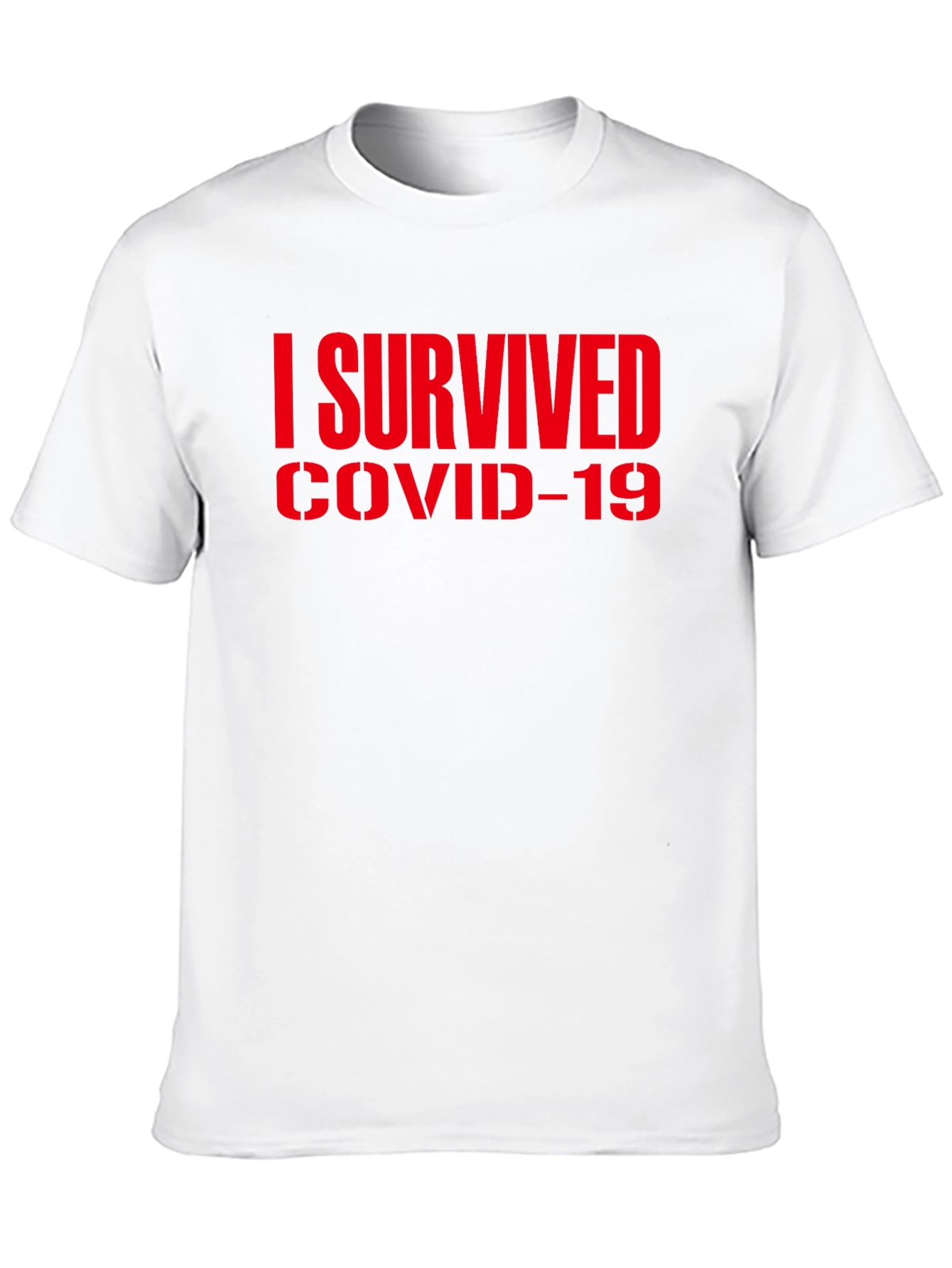 I Survived COVID-19 Black T-Shirt