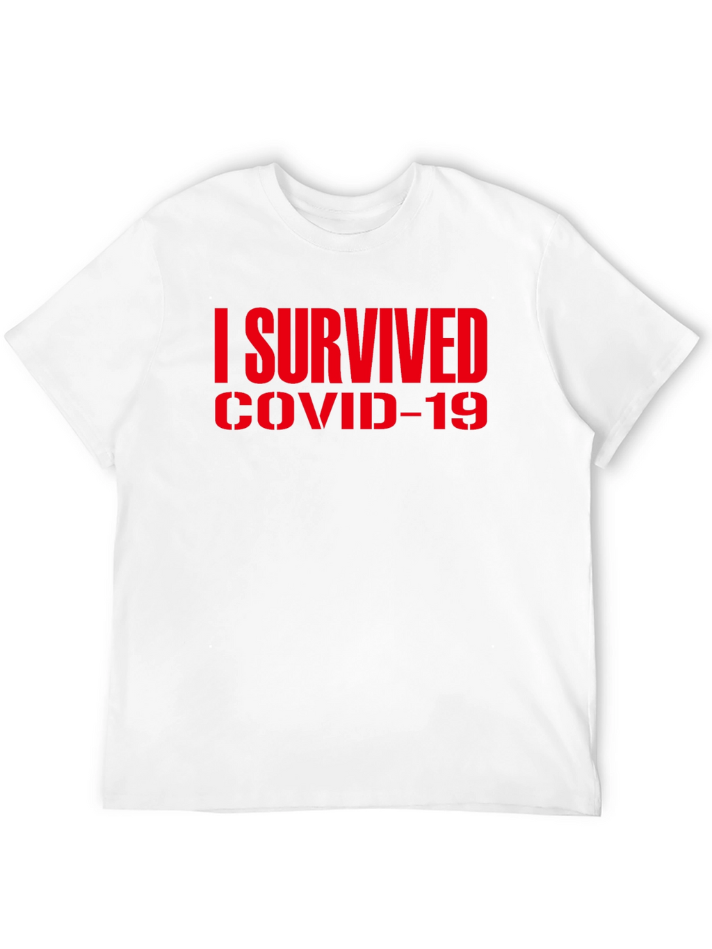 I Survived COVID-19 Black T-Shirt