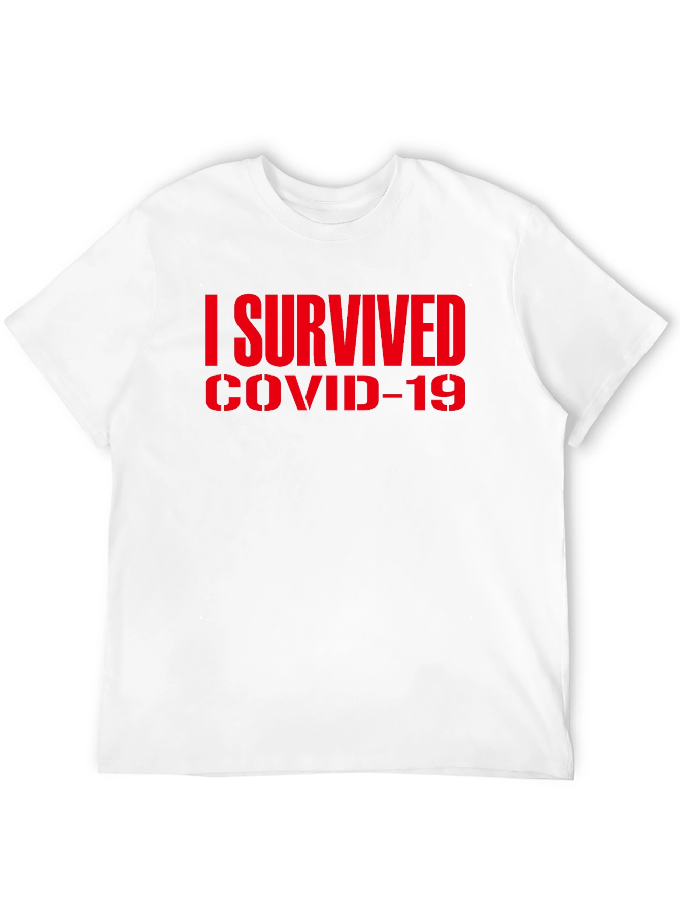I Survived COVID-19 Black T-Shirt