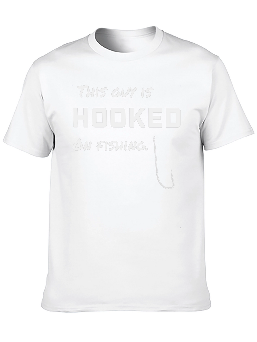 Hooked On Fishing Graphic Tee - Angler Gift