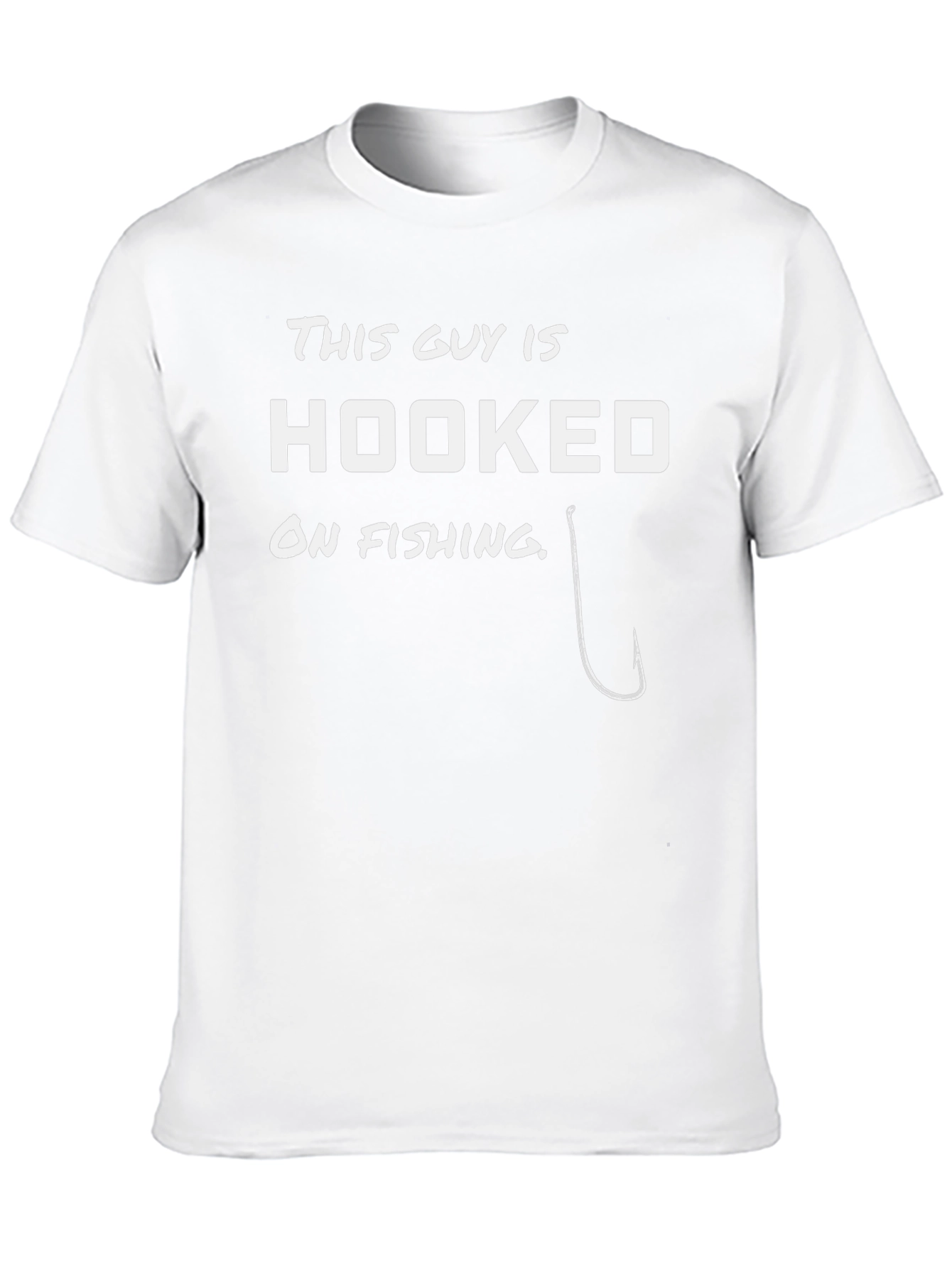 Hooked On Fishing Graphic Tee - Angler Gift