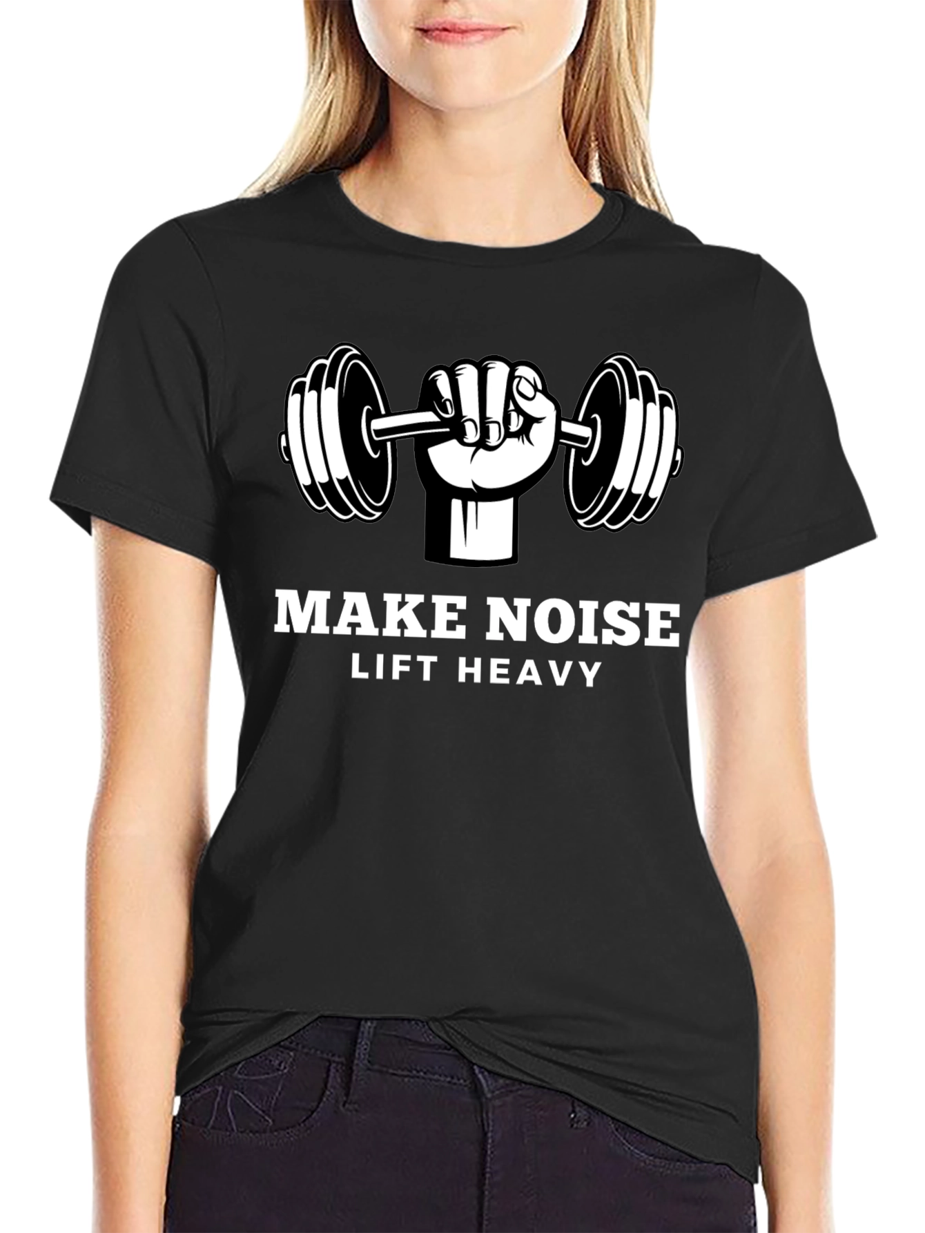 Make Noise Lift Heavy Gym T-Shirt