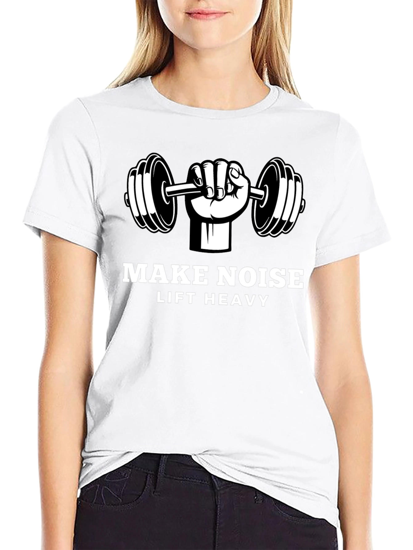 Make Noise Lift Heavy Gym T-Shirt
