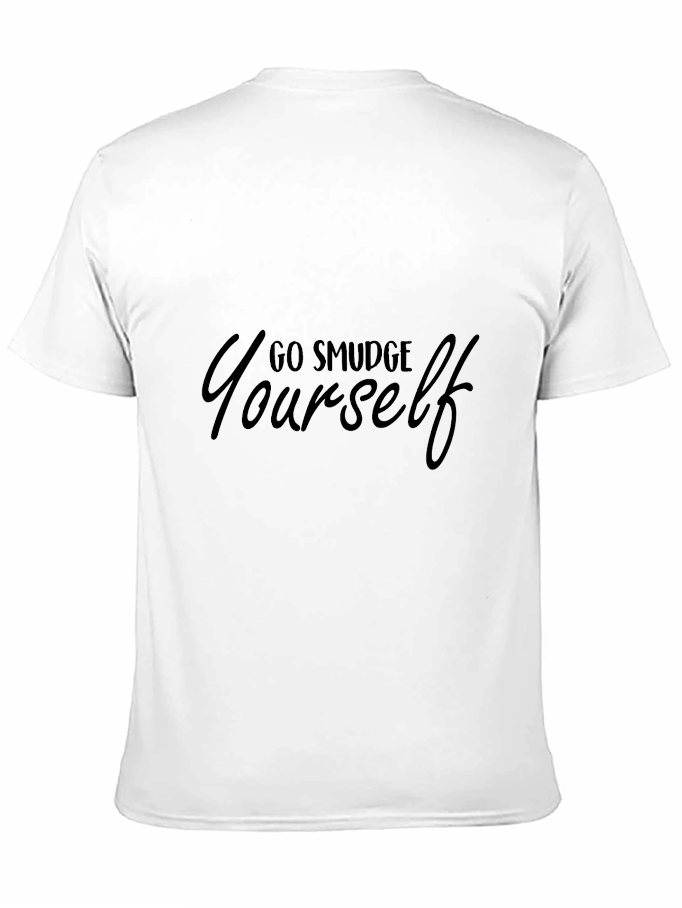 Go Smudge Yourself Black Graphic Tee