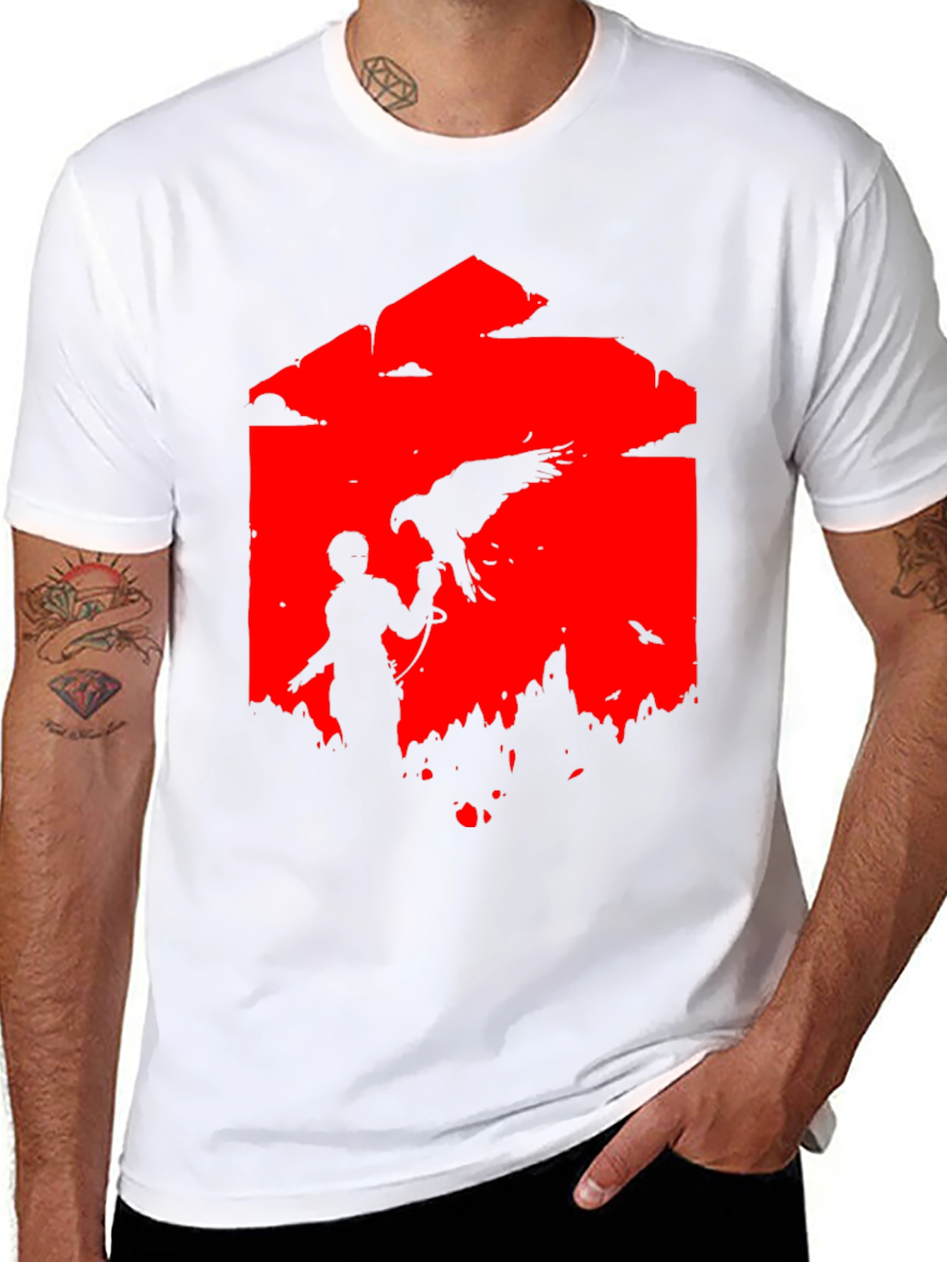 Falcon Training Graphic Tee - Black T-Shirt