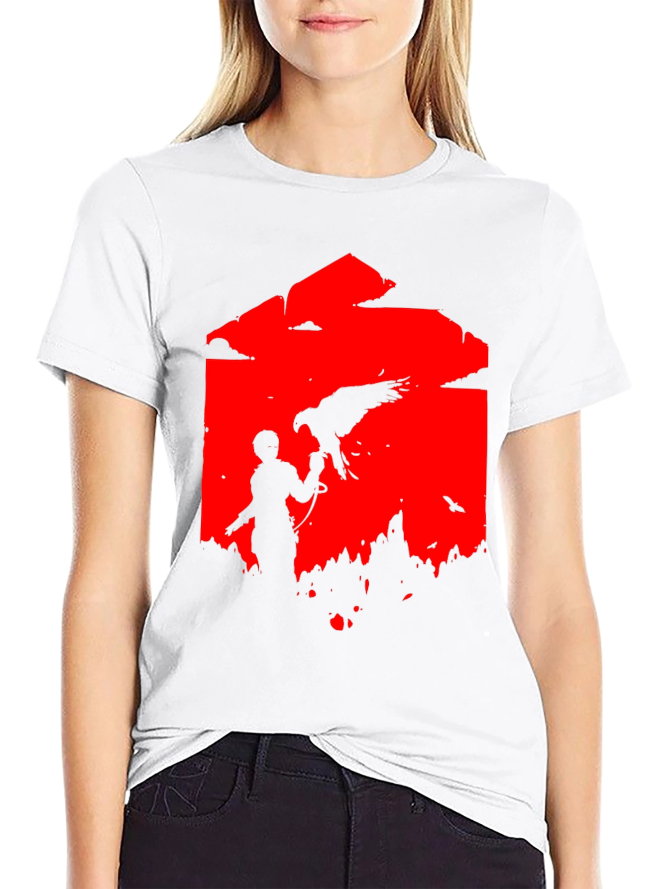 Falcon Training Graphic Tee - Black T-Shirt