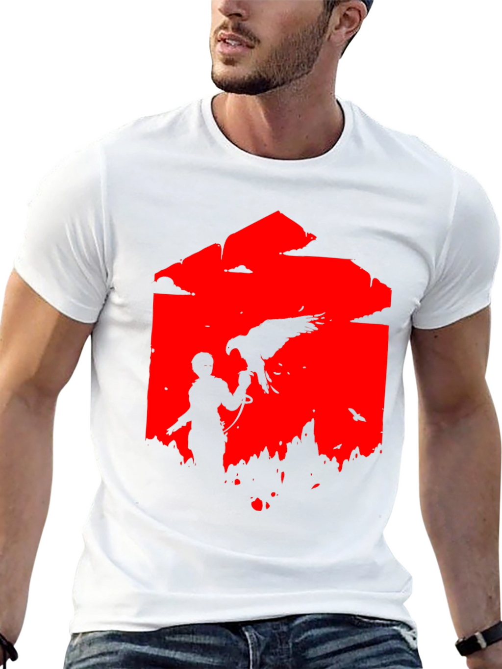 Falcon Training Graphic Tee - Black T-Shirt