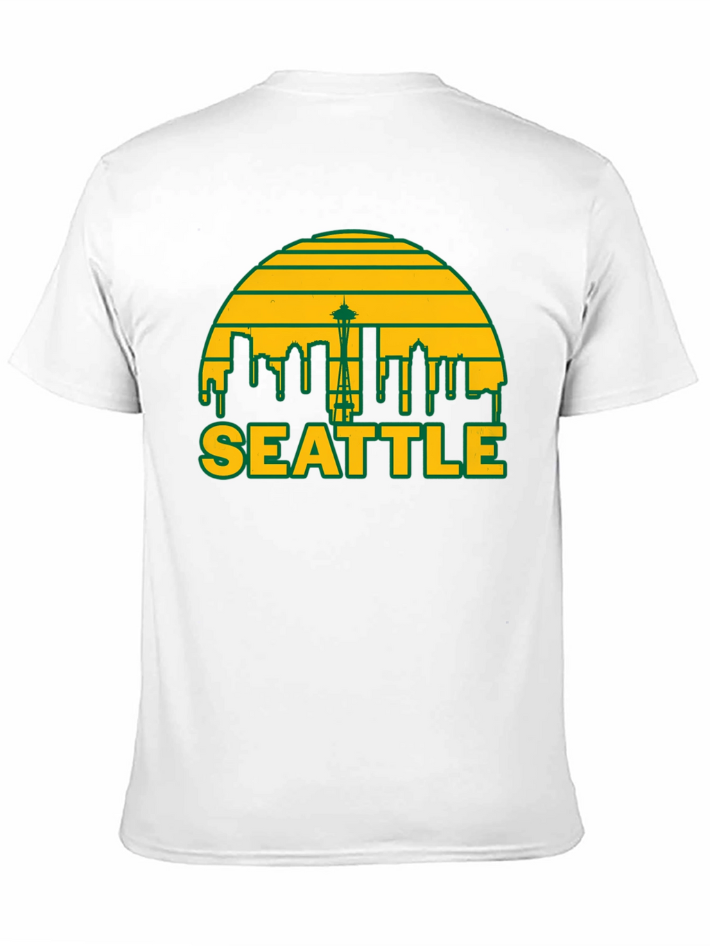 Seattle Skyline Graphic T-Shirt