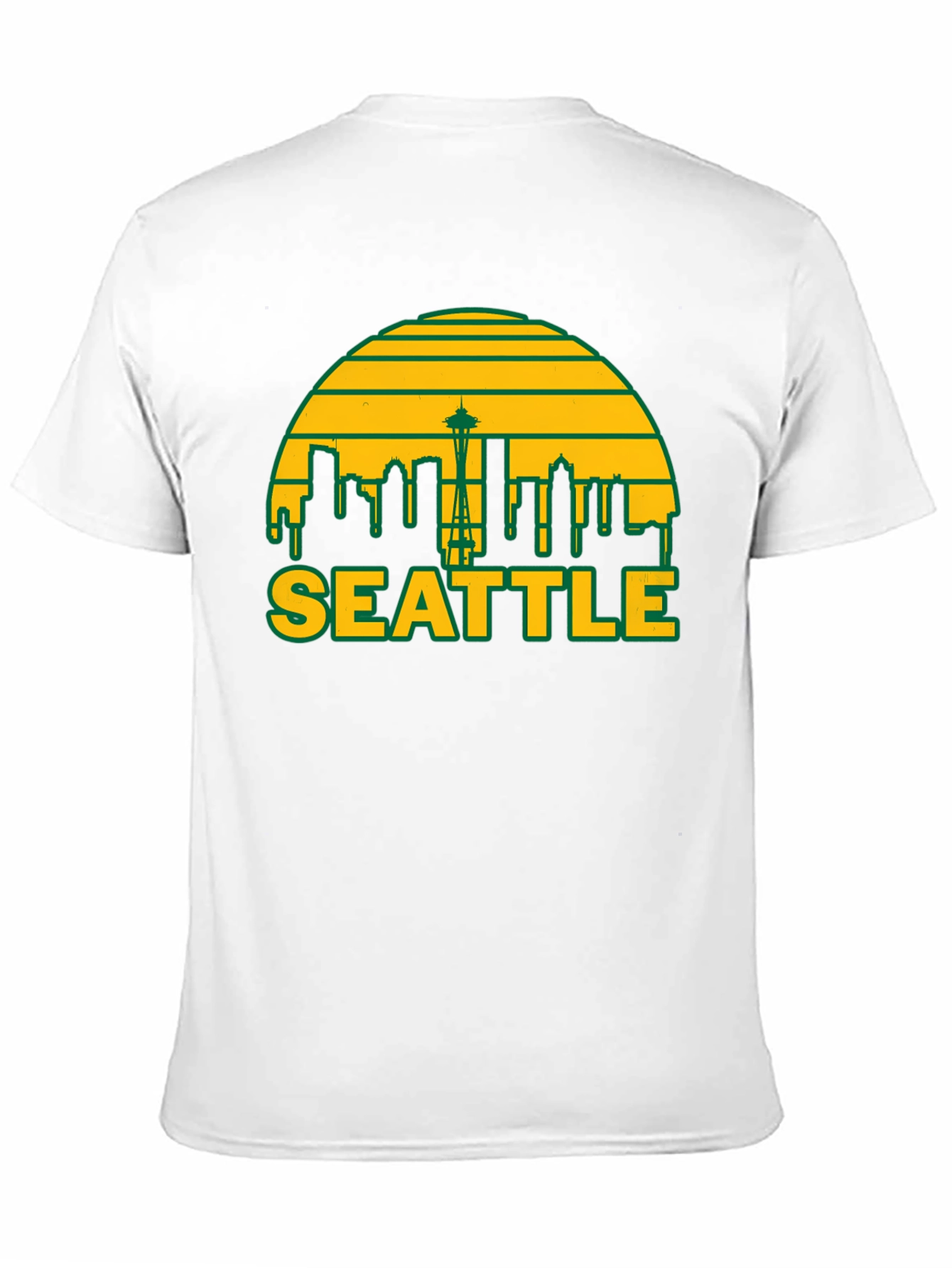 Seattle Skyline Graphic T-Shirt