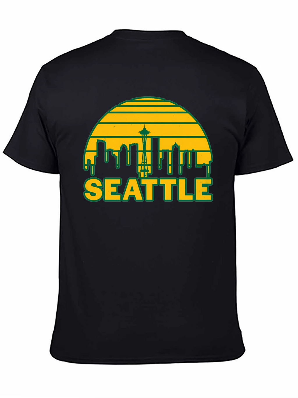 Seattle Skyline Graphic T-Shirt