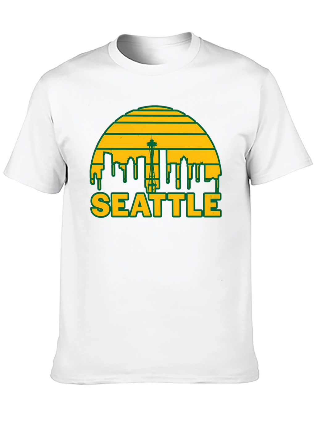 Seattle Skyline Graphic T-Shirt