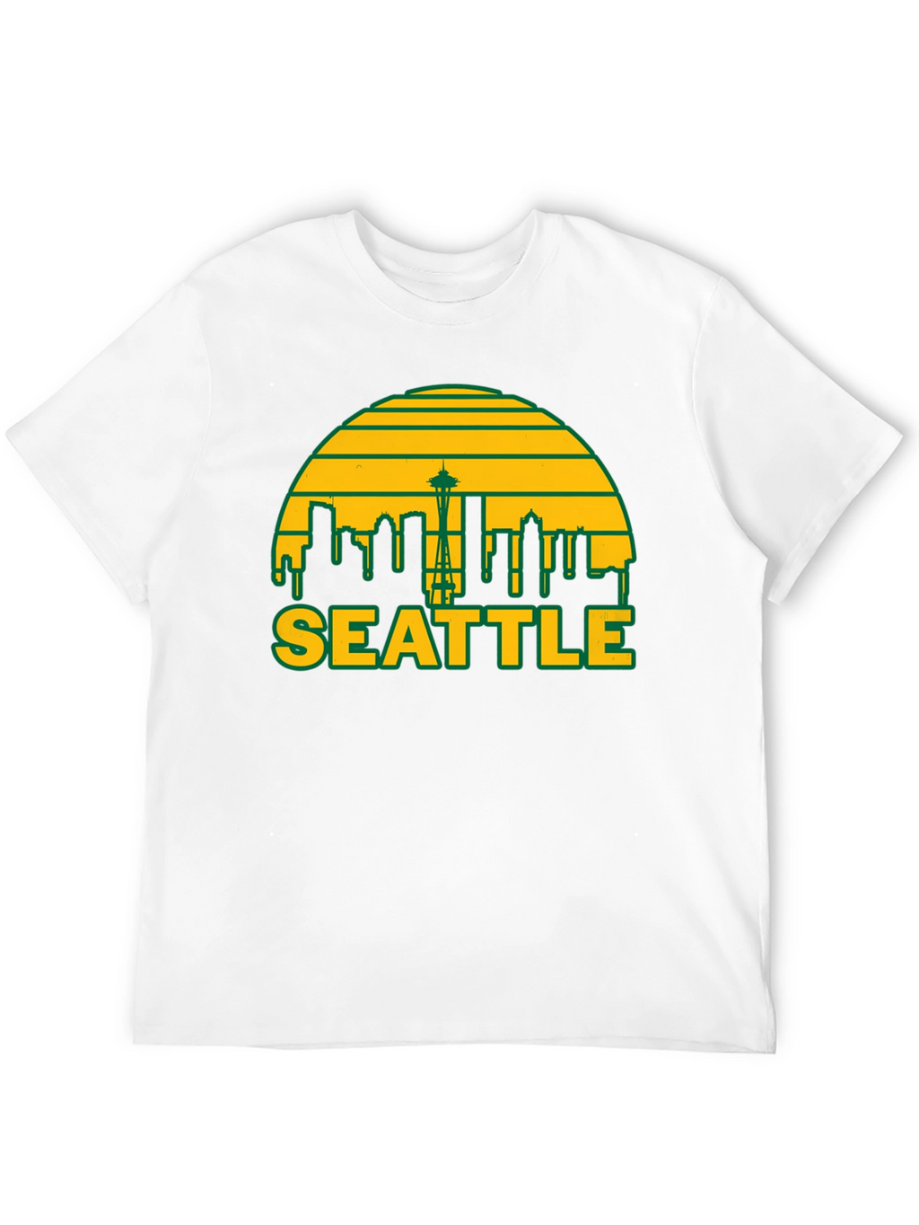 Seattle Skyline Graphic T-Shirt