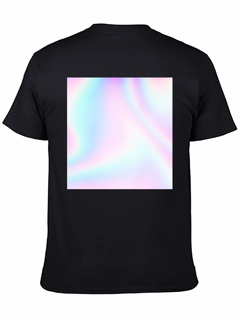 Holographic T-Shirt - Mens Black Short Sleeve Tee