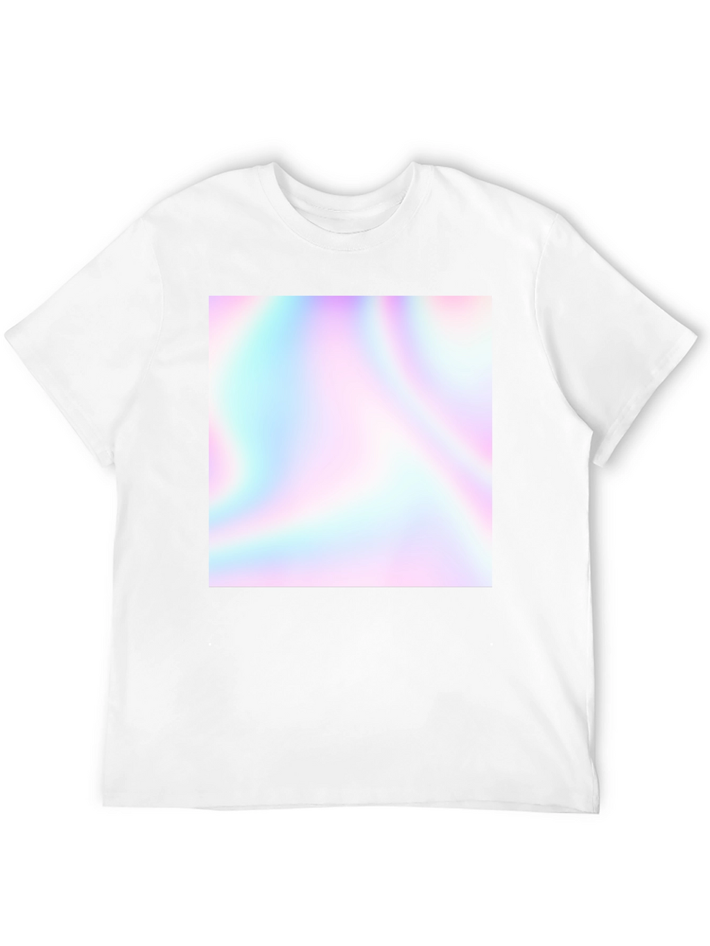 Holographic T-Shirt - Mens Black Short Sleeve Tee