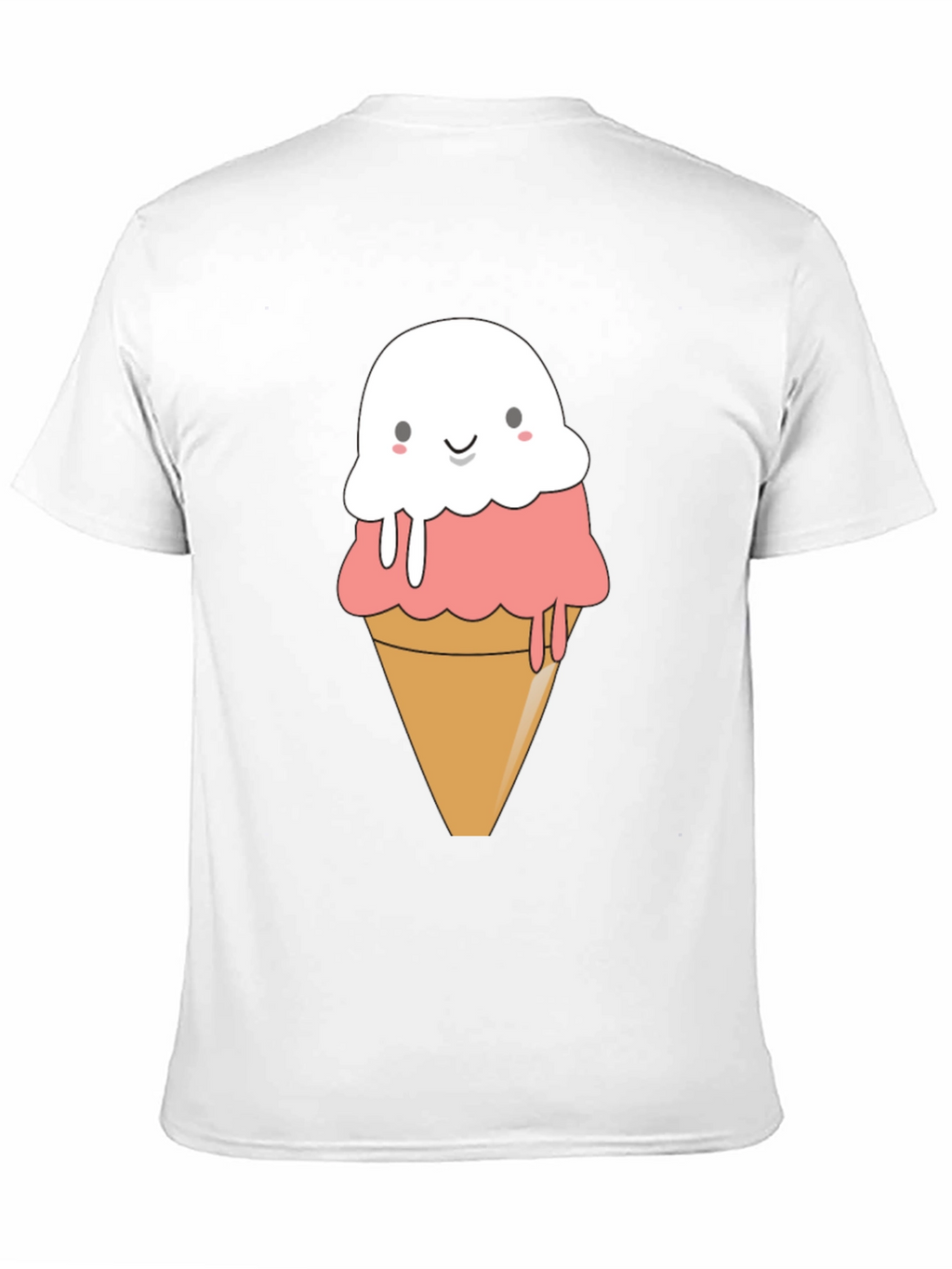Cute Ice Cream Cone Graphic T-Shirt