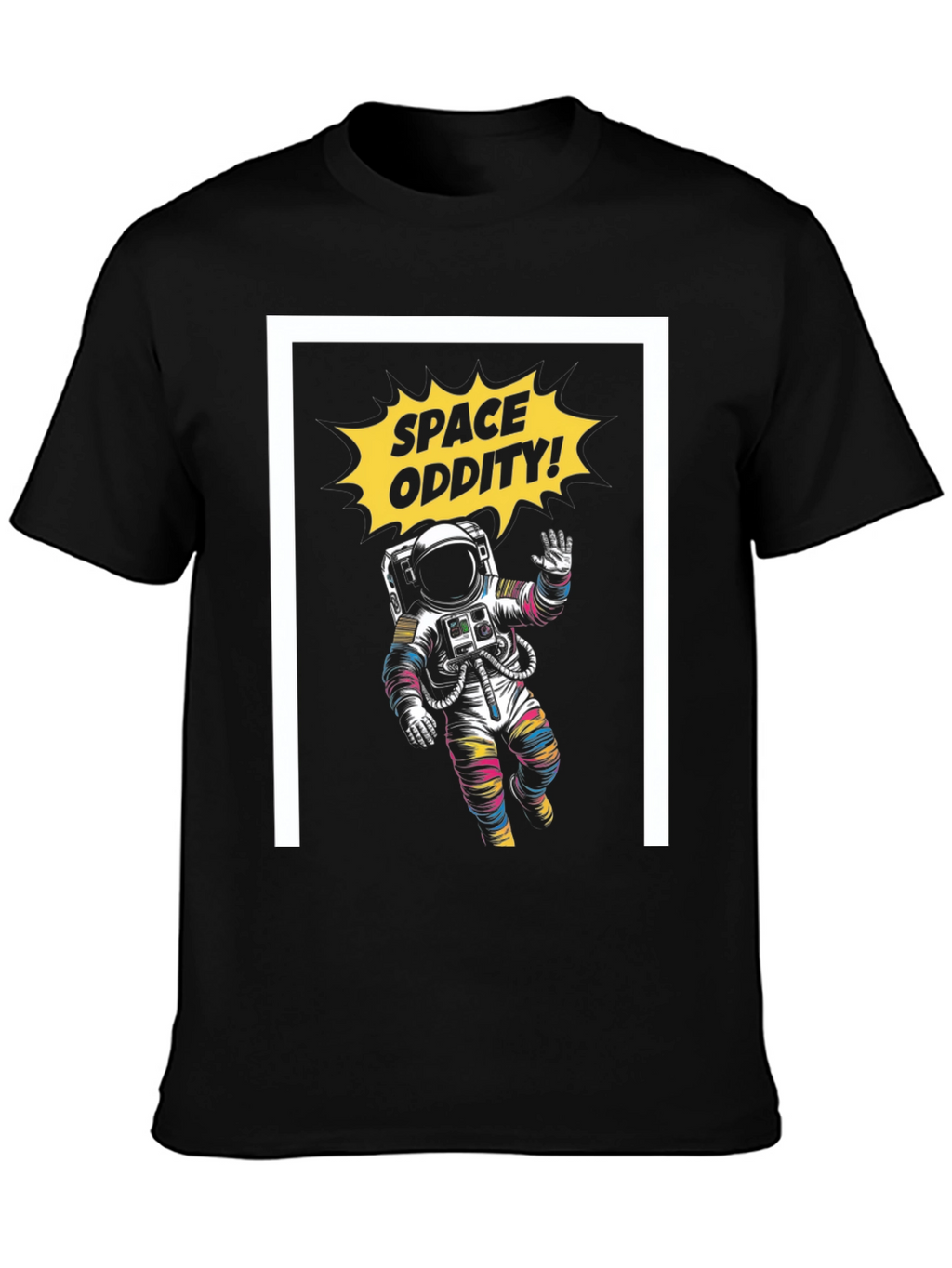 Space Oddity Graphic Tee - Black T-Shirt