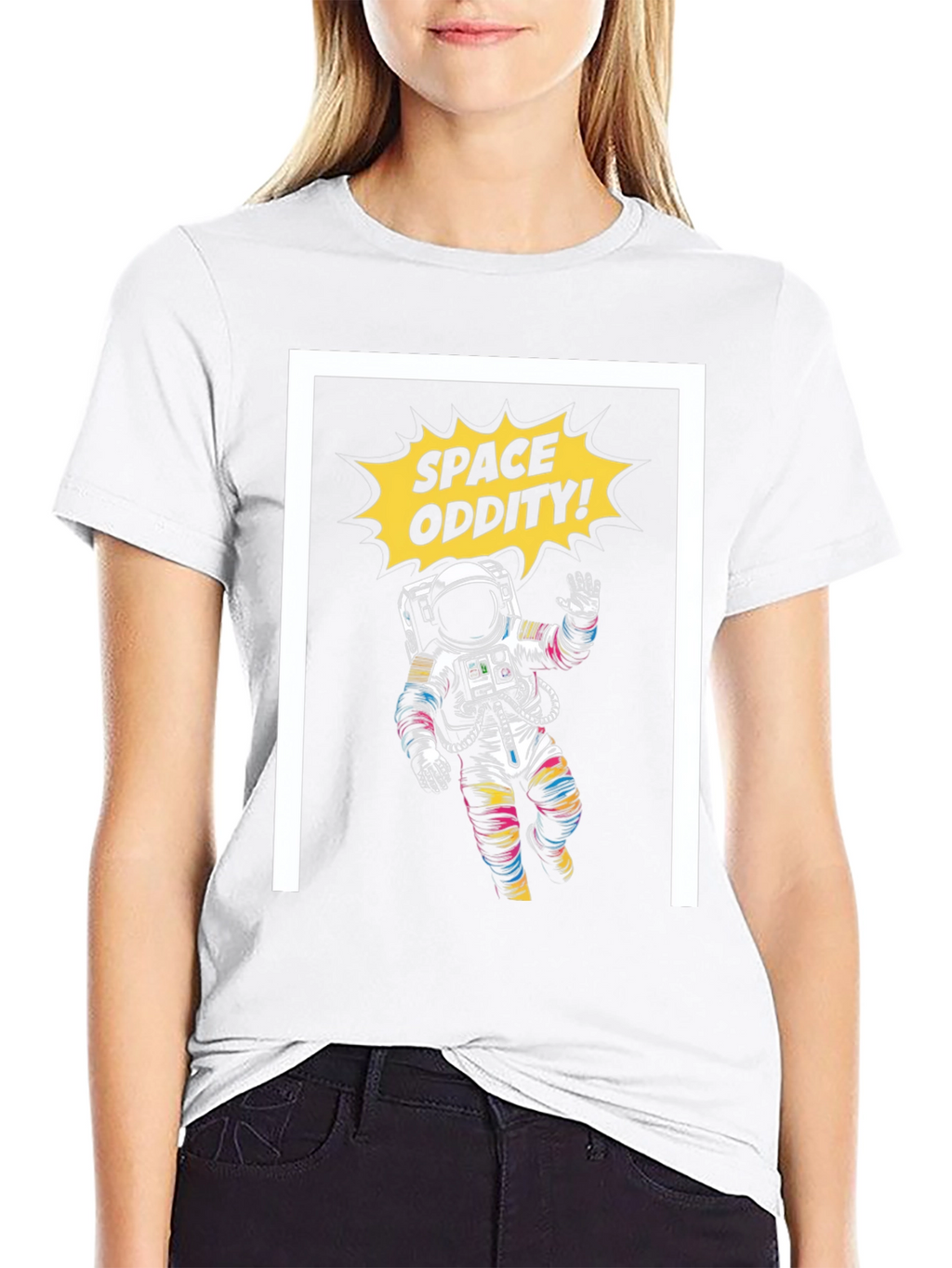 Space Oddity Graphic Tee - Black T-Shirt