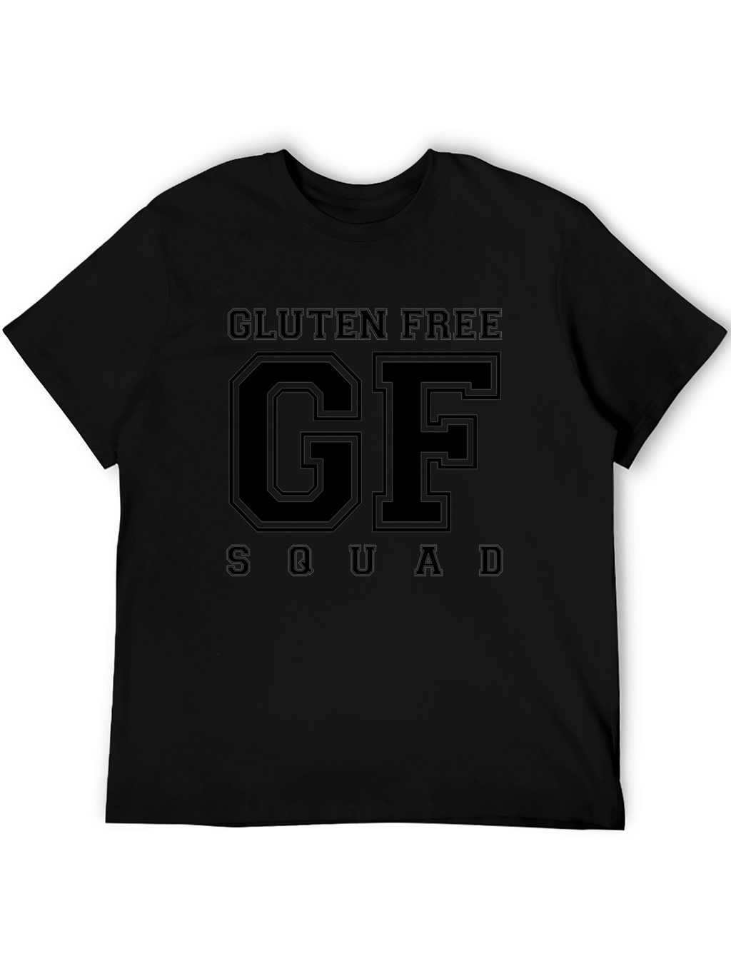 Gluten Free Squad Black T-Shirt