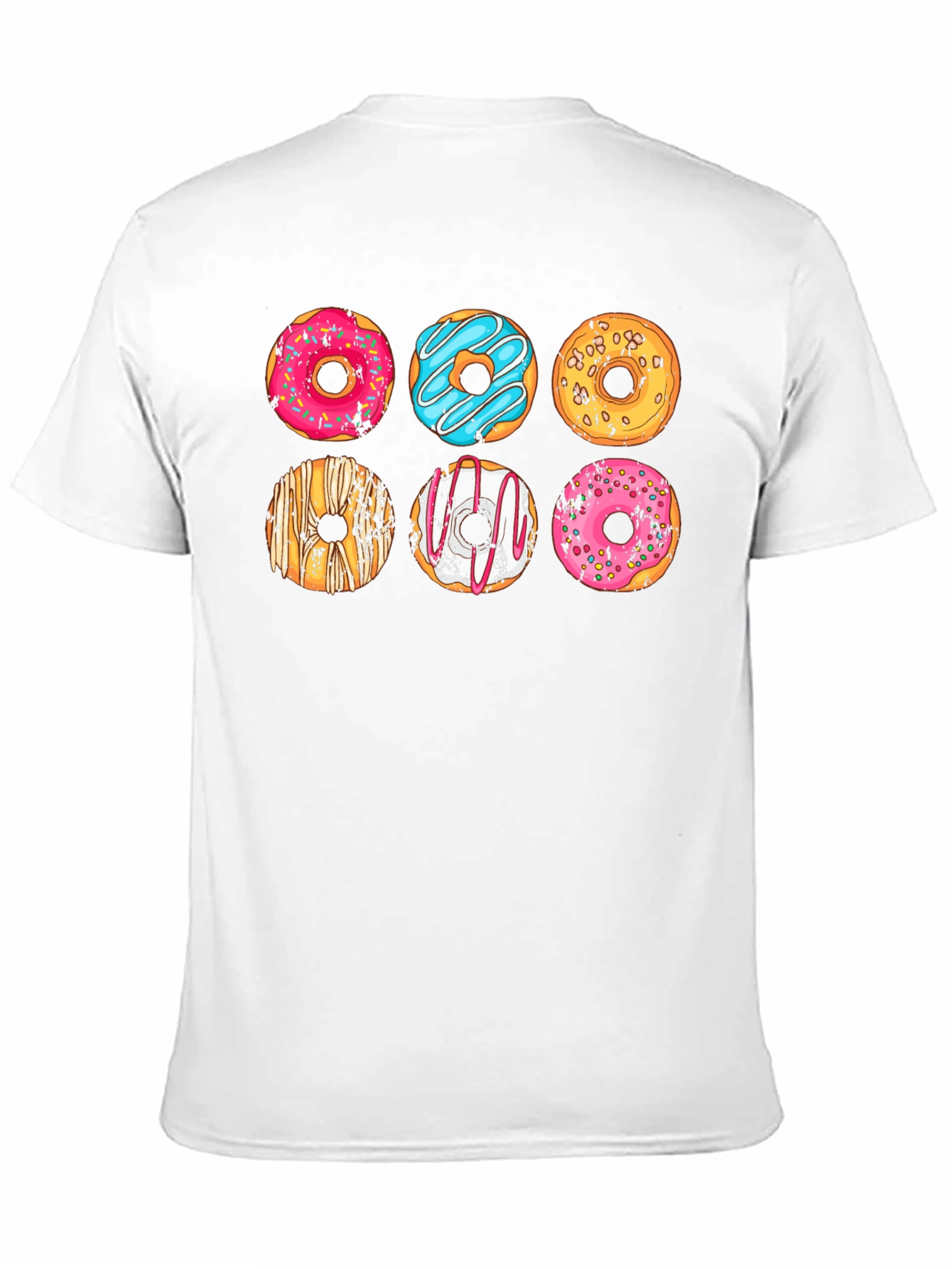 Donut Graphic Tee - Fun Foodie Style