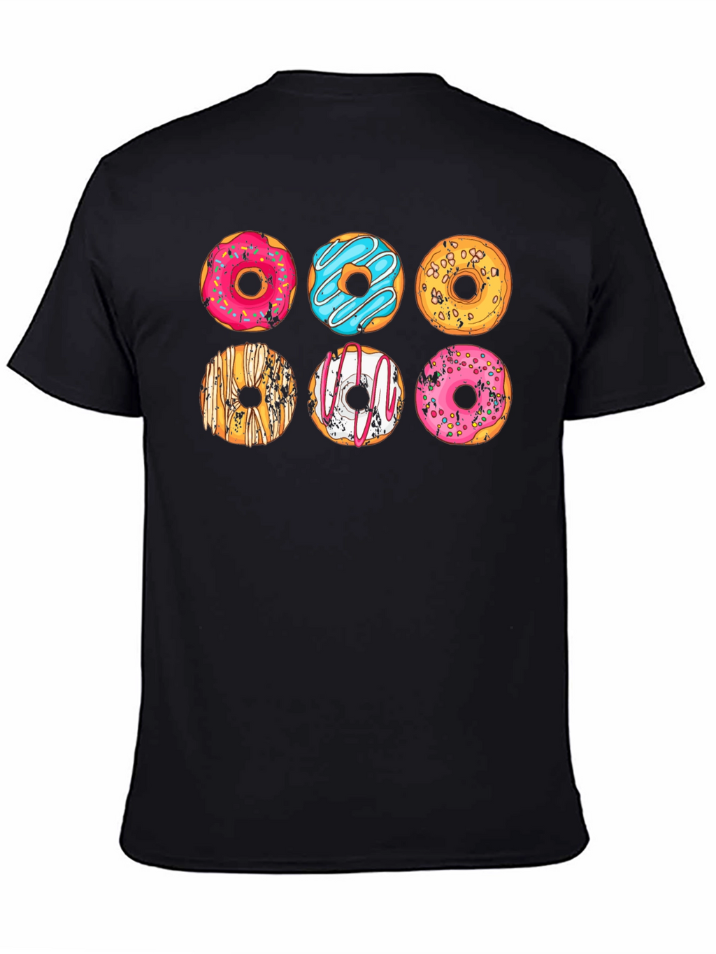 Donut Graphic Tee - Fun Foodie Style