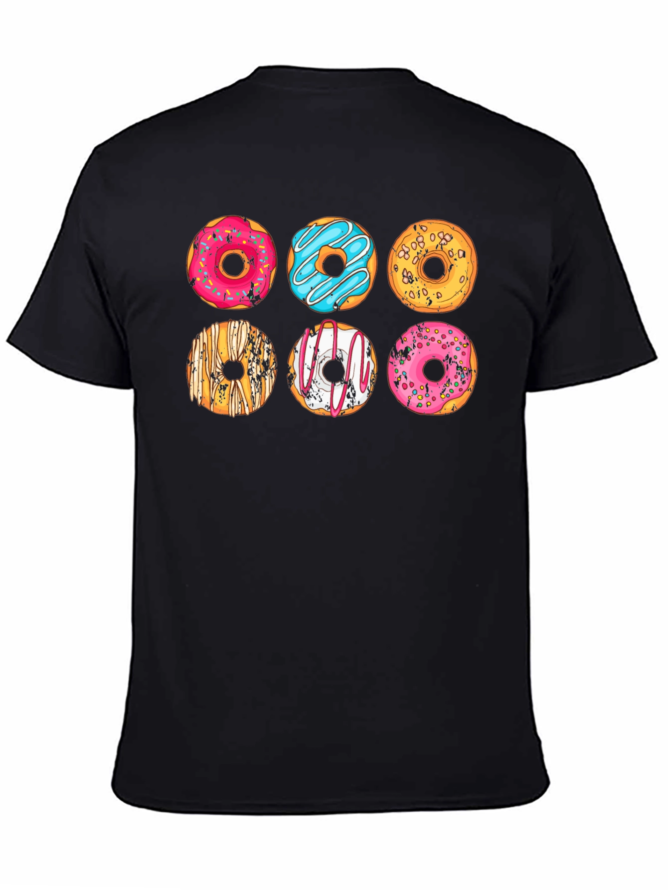 Donut Graphic Tee - Fun Foodie Style