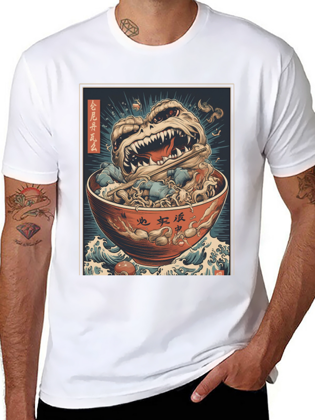 Monster Ramen Graphic Tee