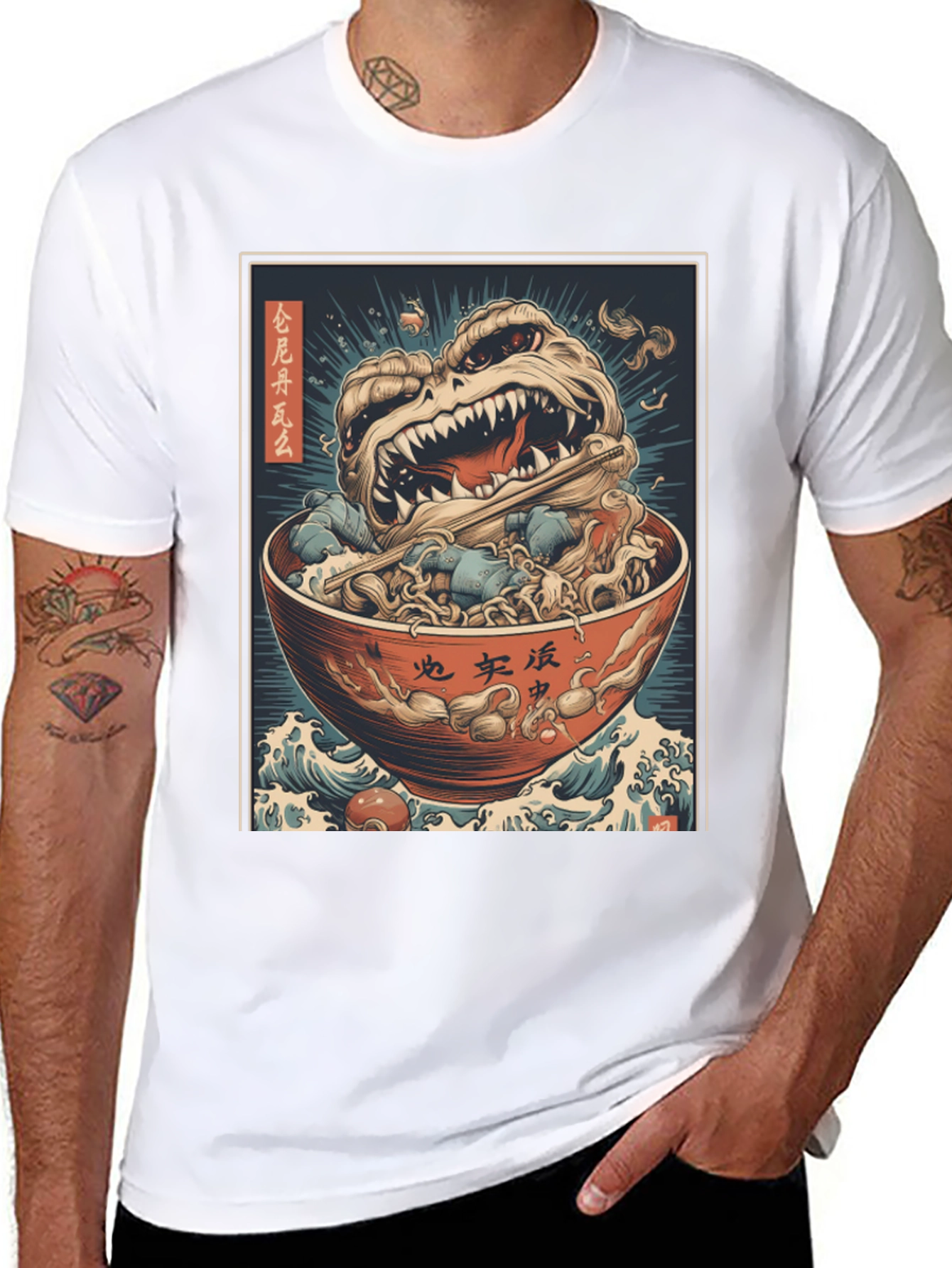 Monster Ramen Graphic Tee