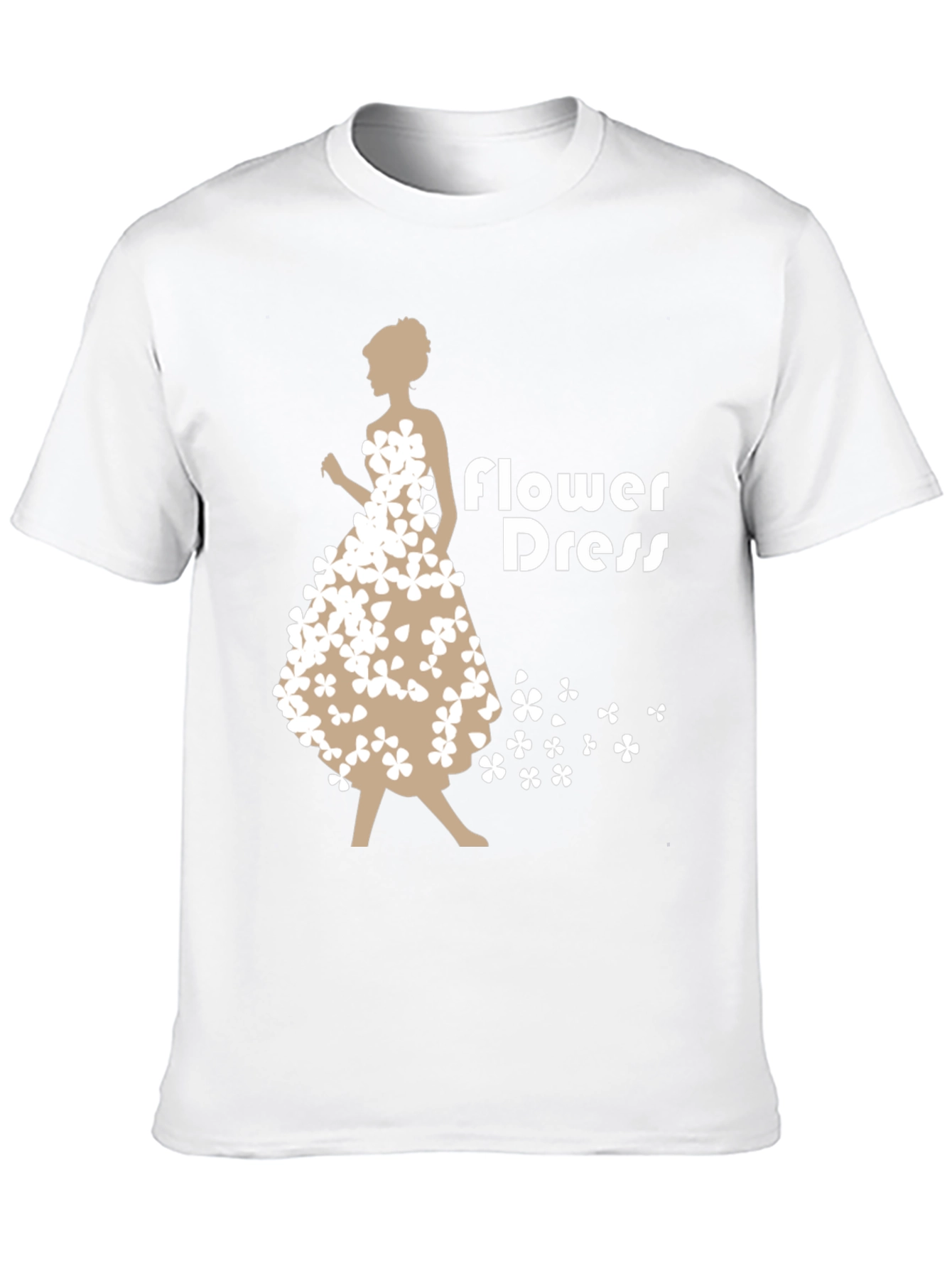 Flower Dress Graphic T-Shirt