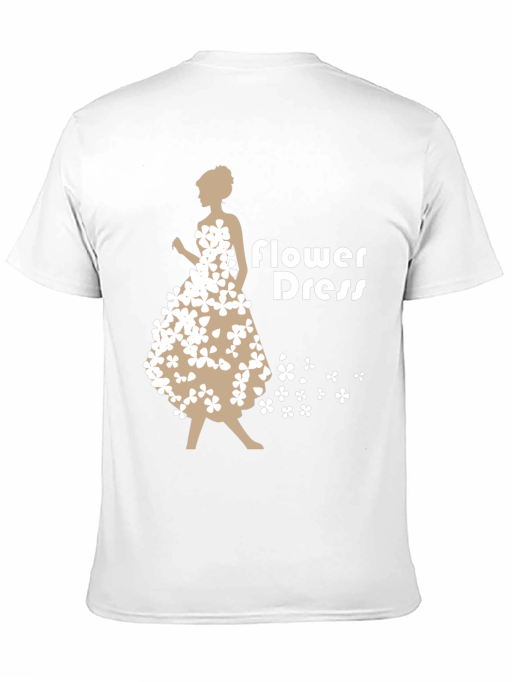 Flower Dress Graphic T-Shirt