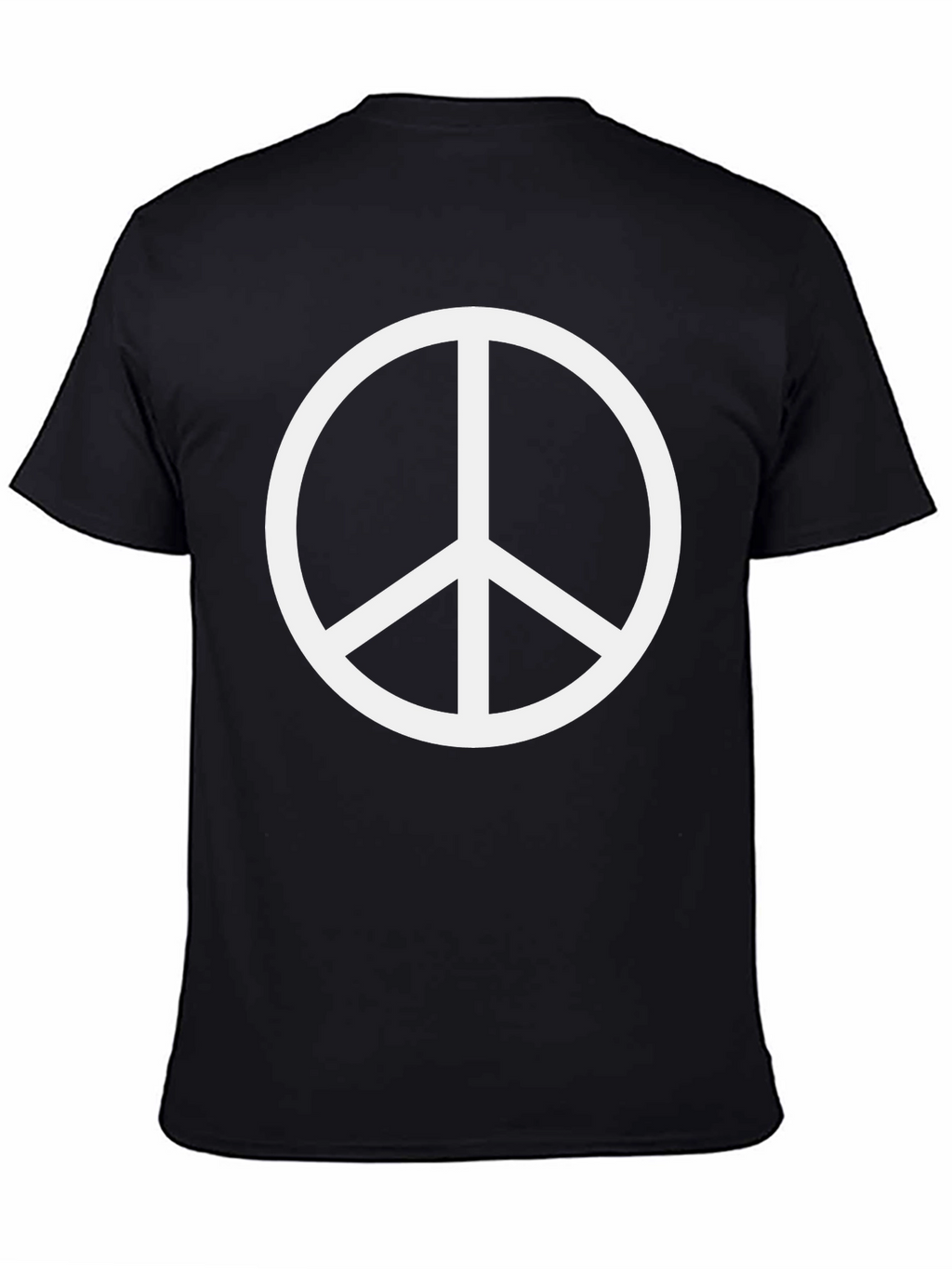 Peace Sign Black T-Shirt