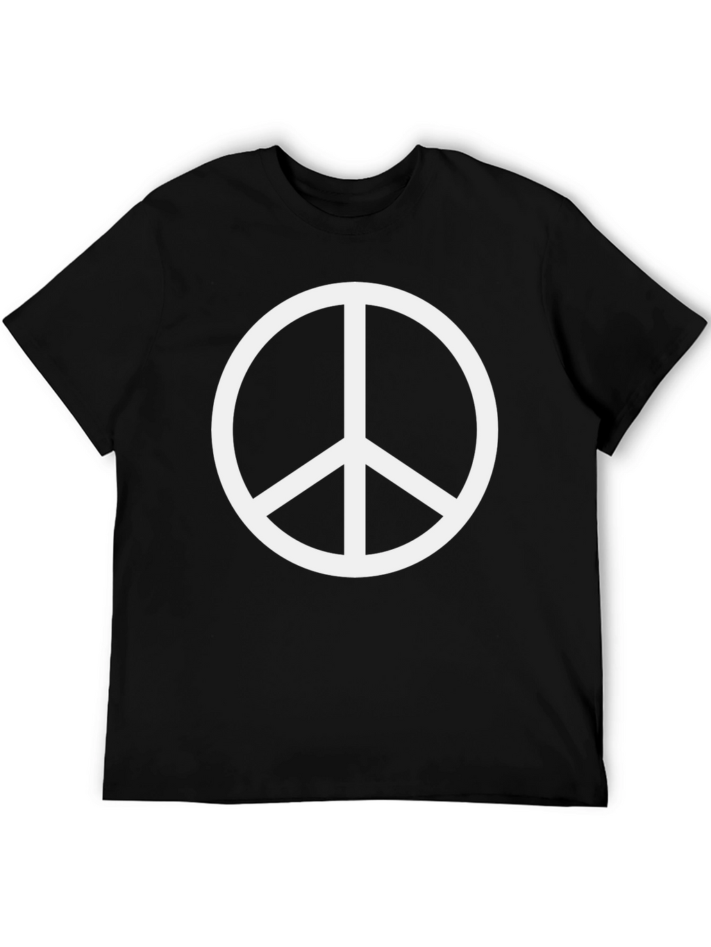 Peace Sign Black T-Shirt