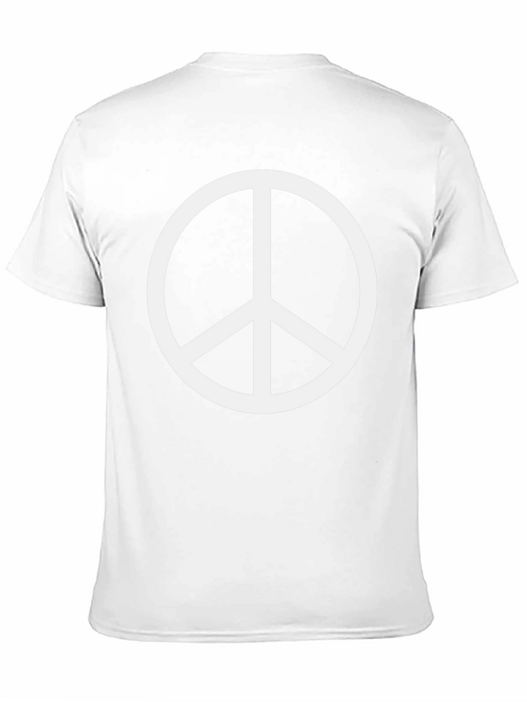 Peace Sign Black T-Shirt