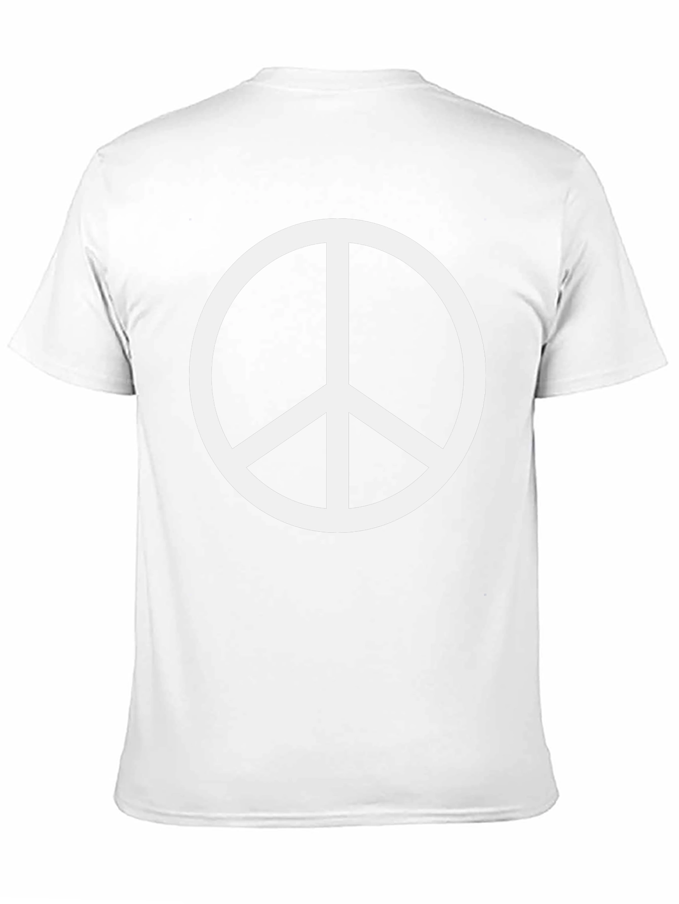 Peace Sign Black T-Shirt