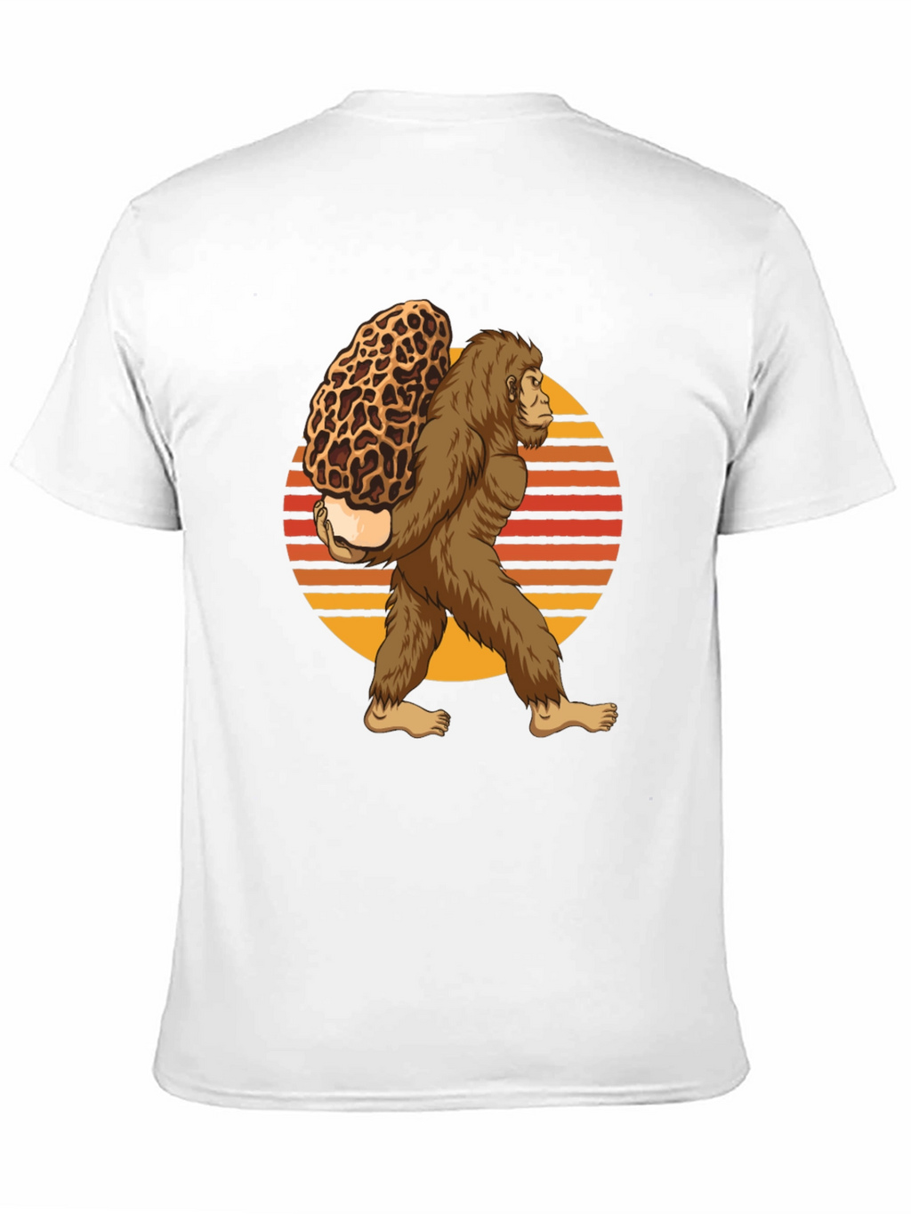 Bigfoot Morel Mushroom T-Shirt